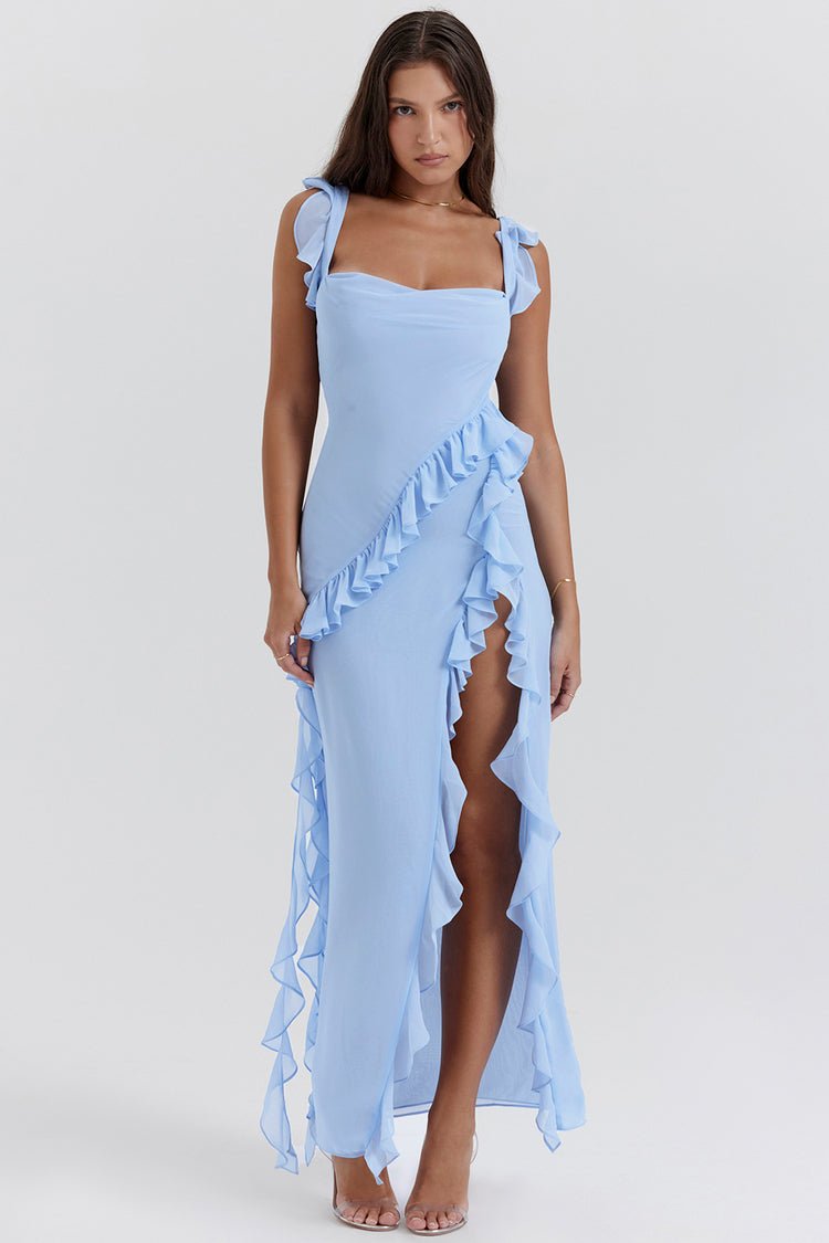 Ariana Maxi Dress - Soft Blue - Cinderella