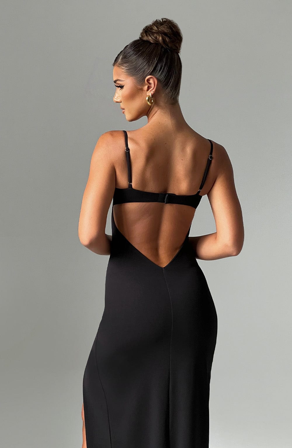 Athena Maxi Dress - Black - Cinderella