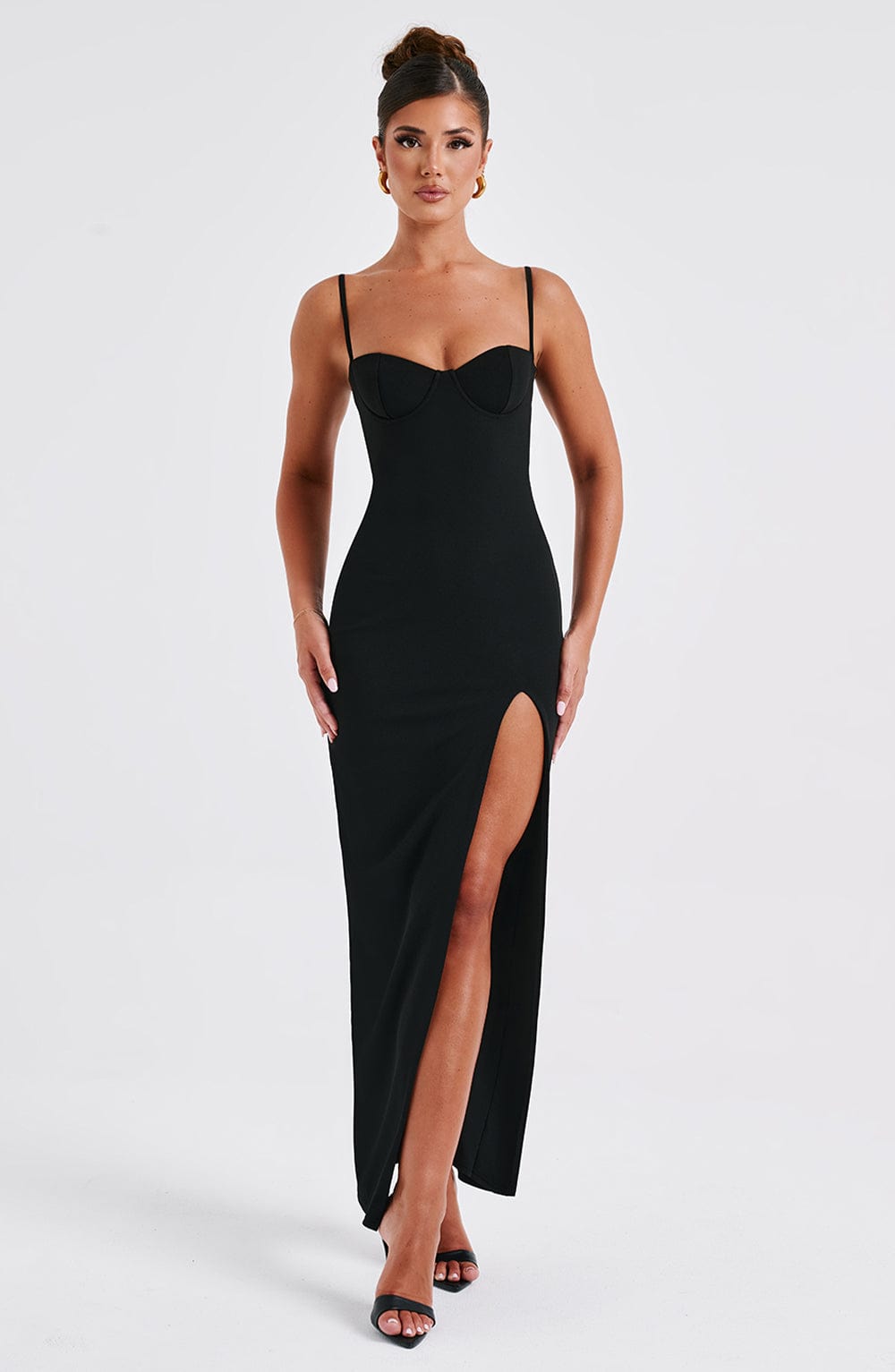 Athena Maxi Dress - Black - Cinderella