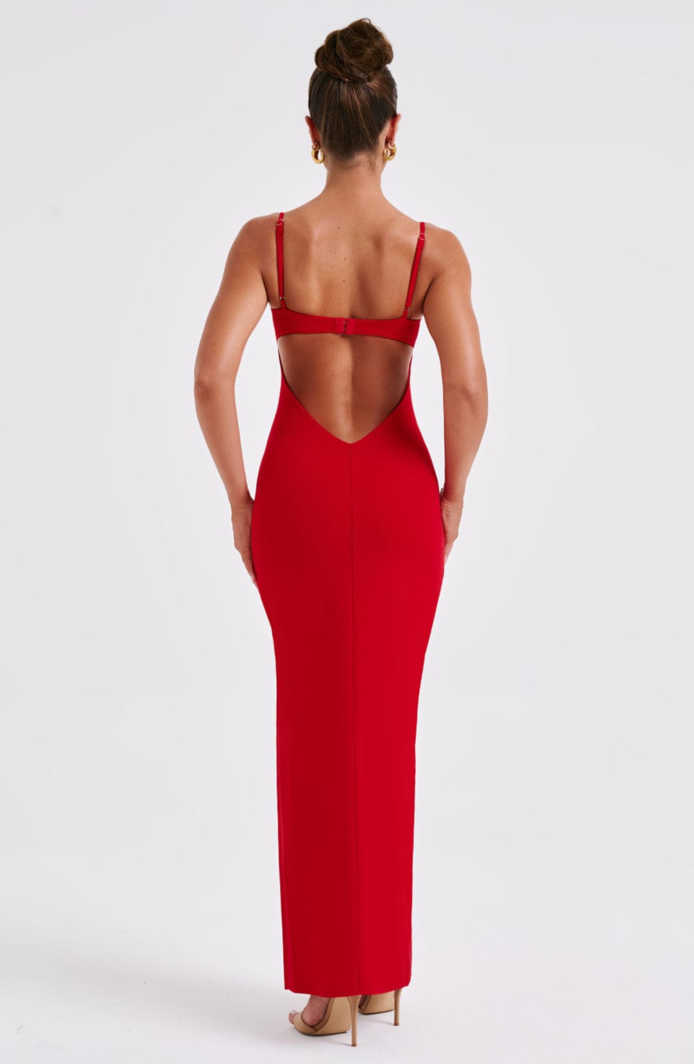 Athena Maxi Dress - Red - Cinderella