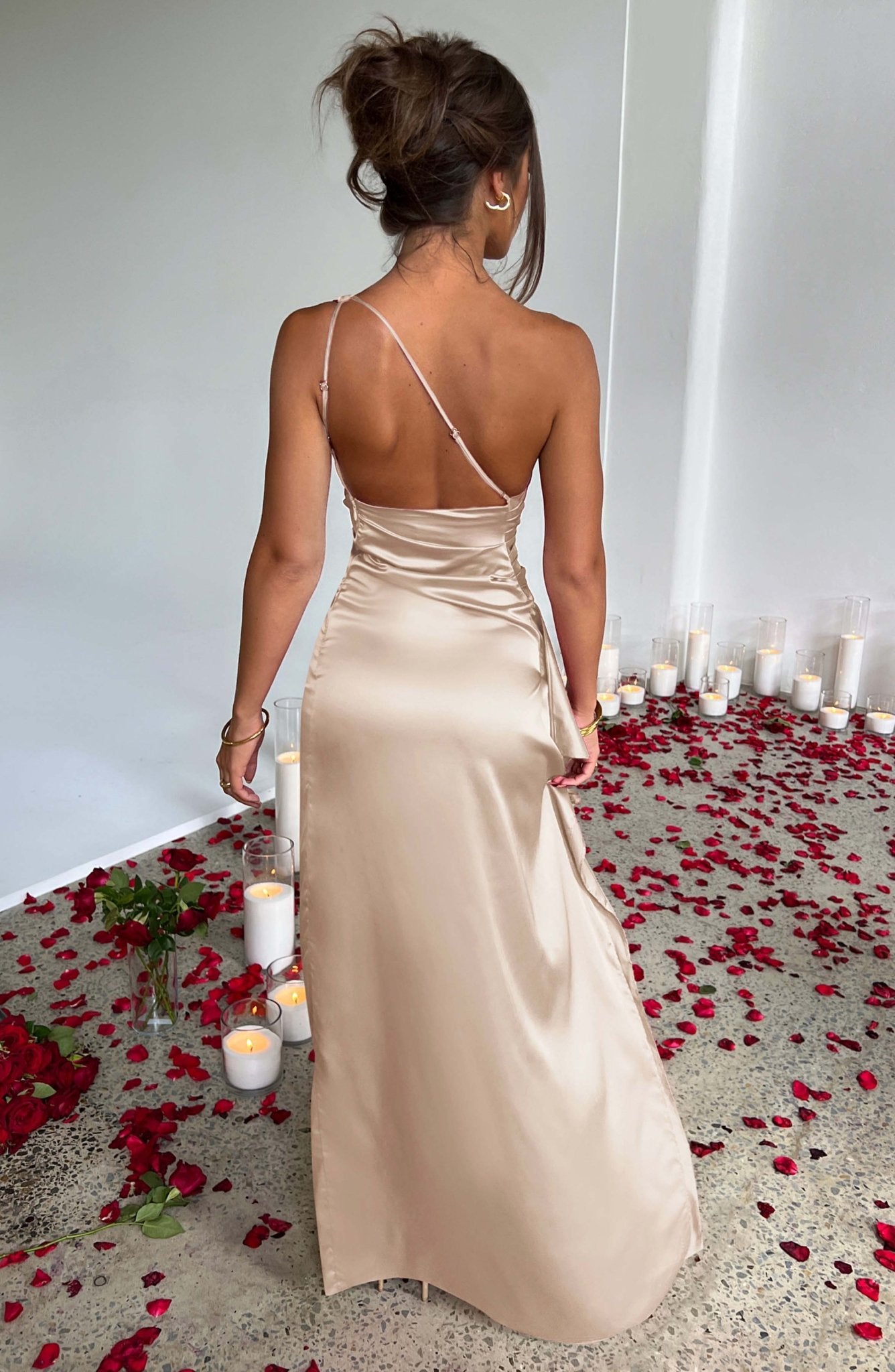 Aurora Maxi Dress - Champagne - Cinderella