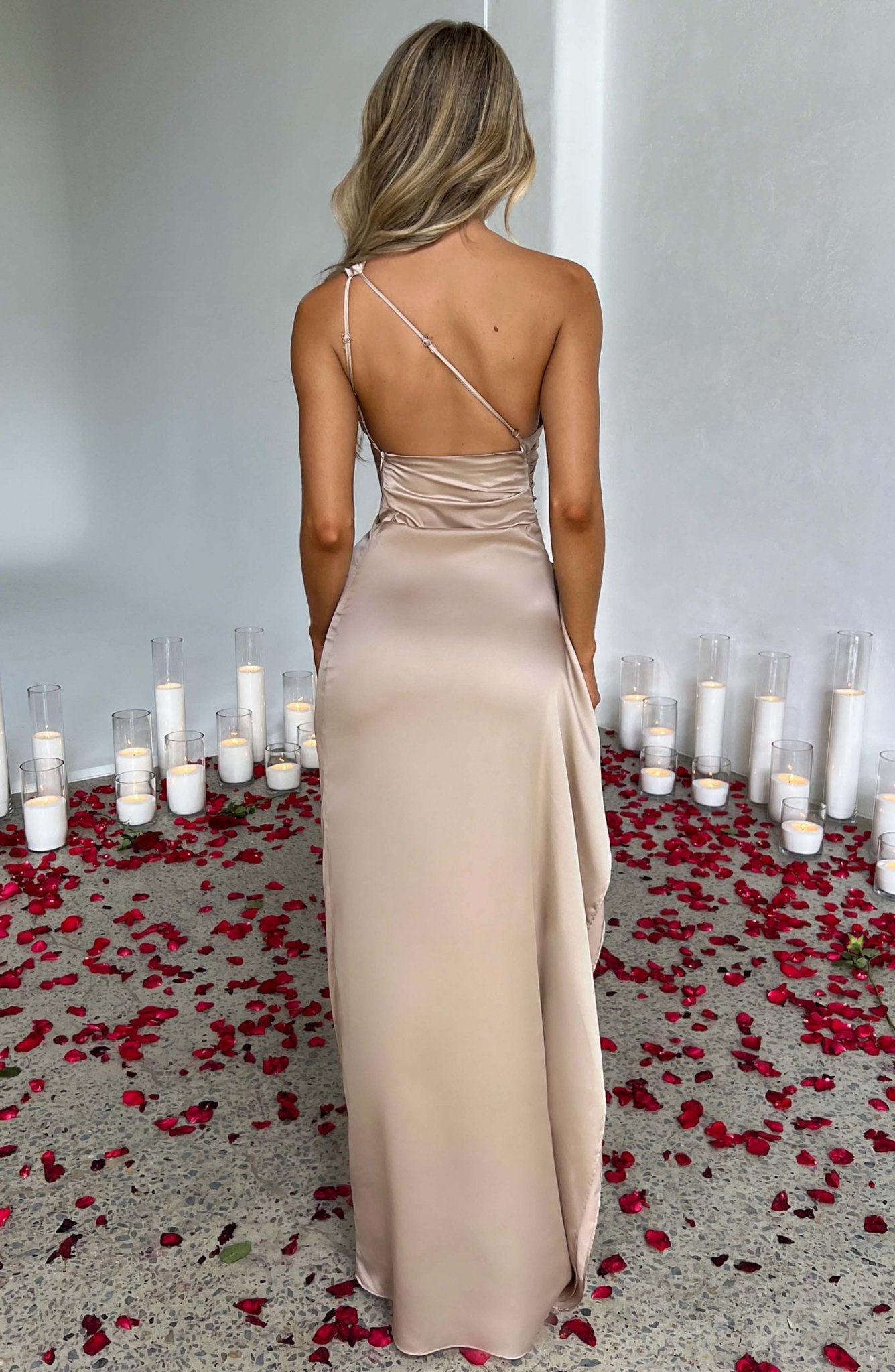 Aurora Maxi Dress - Champagne - Cinderella