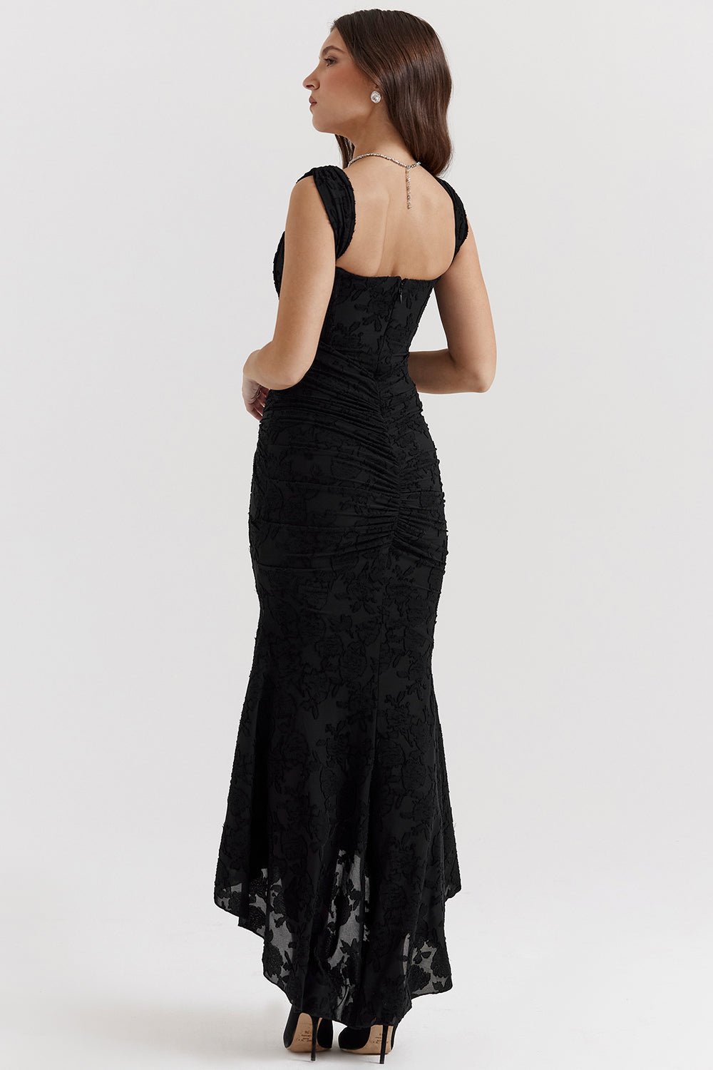 Celine Maxi Dress - Black - Cinderella