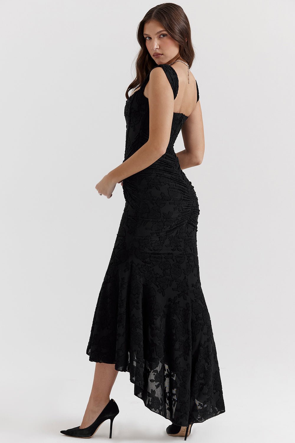 Celine Maxi Dress - Black - Cinderella