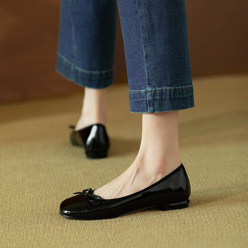 Chic Ballet Flats - Black - Cinderella