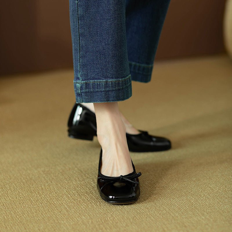 Chic Ballet Flats - Black - Cinderella