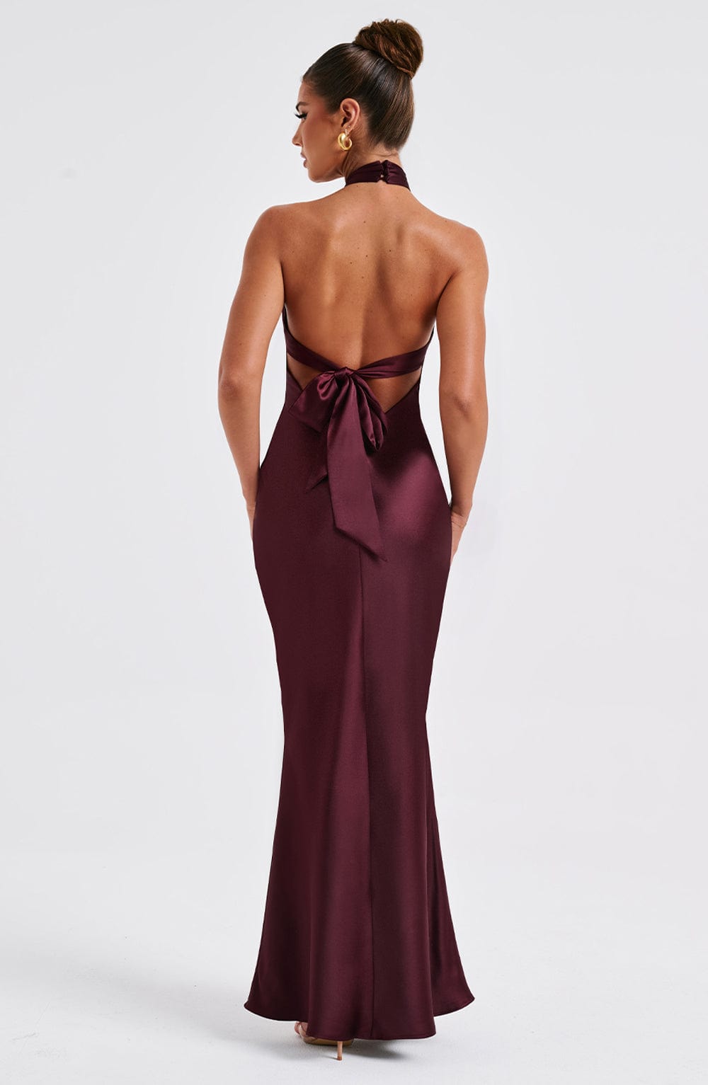 Diana Maxi Dress - Burgundy - Cinderella