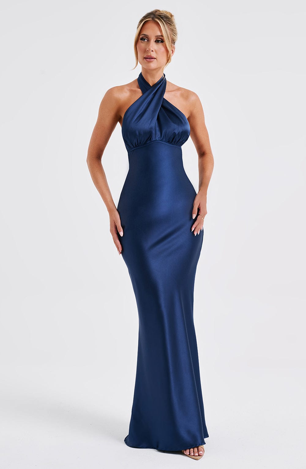 Diana Maxi Dress - Navy - Cinderella