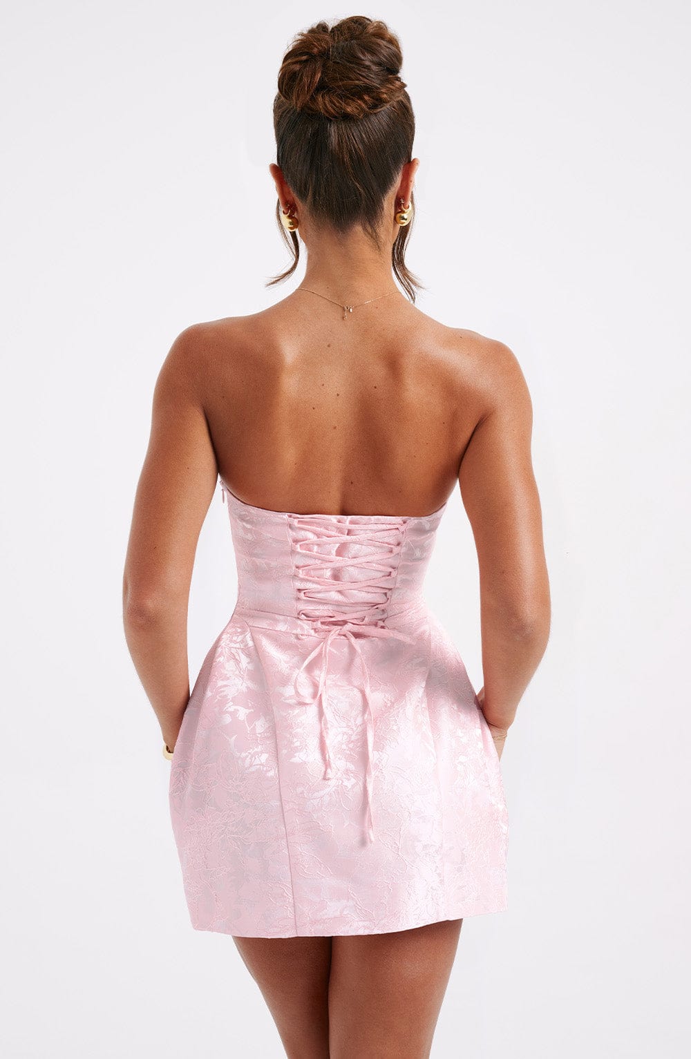 Elenora Mini Dress - Blush - Cinderella