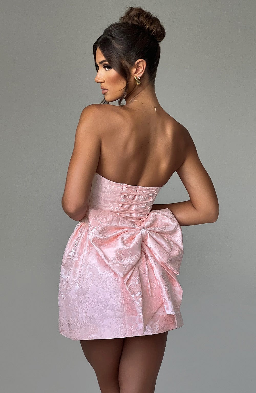 Elenora Mini Dress - Blush - Cinderella