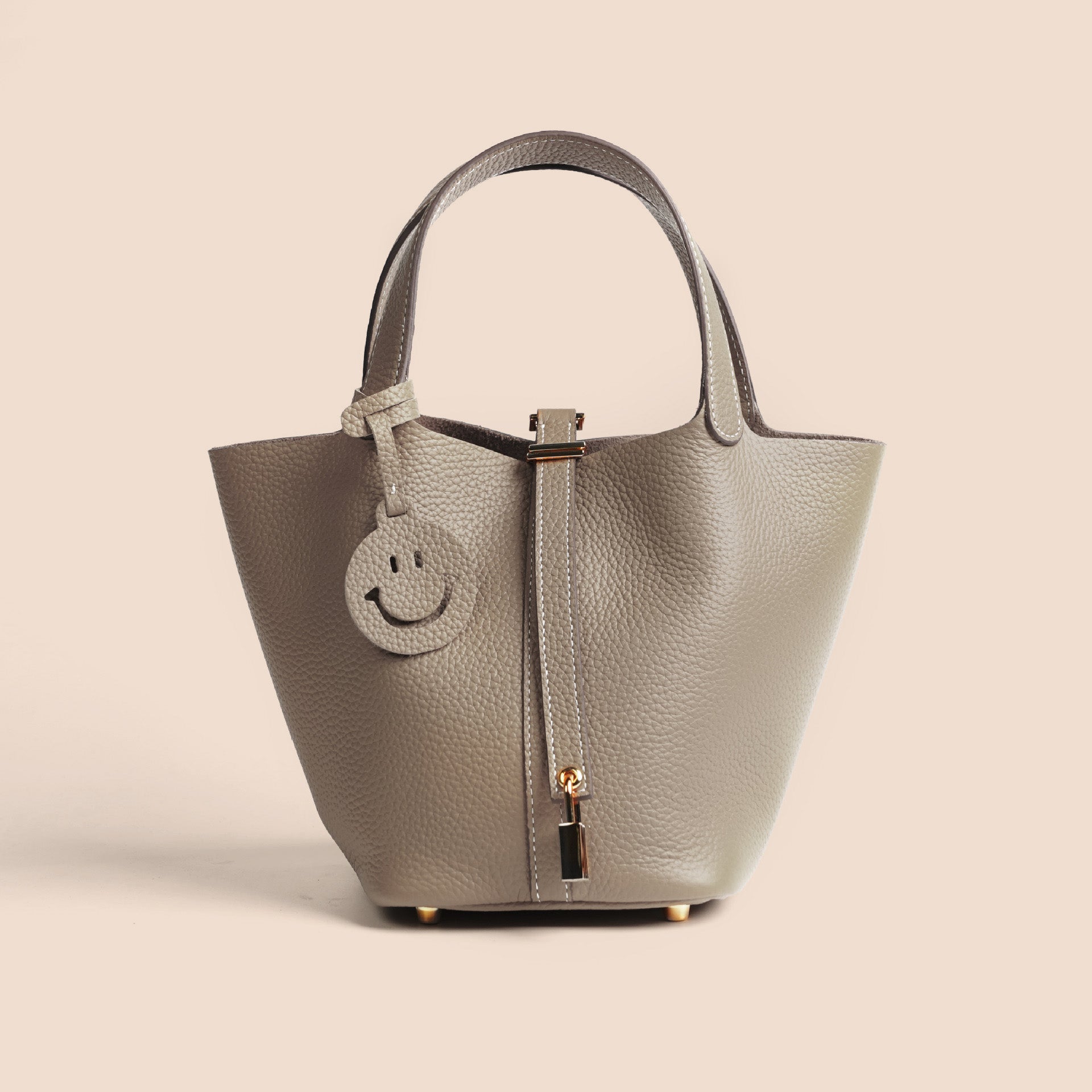 Etoupe Luxe Lock Tote - Cinderella