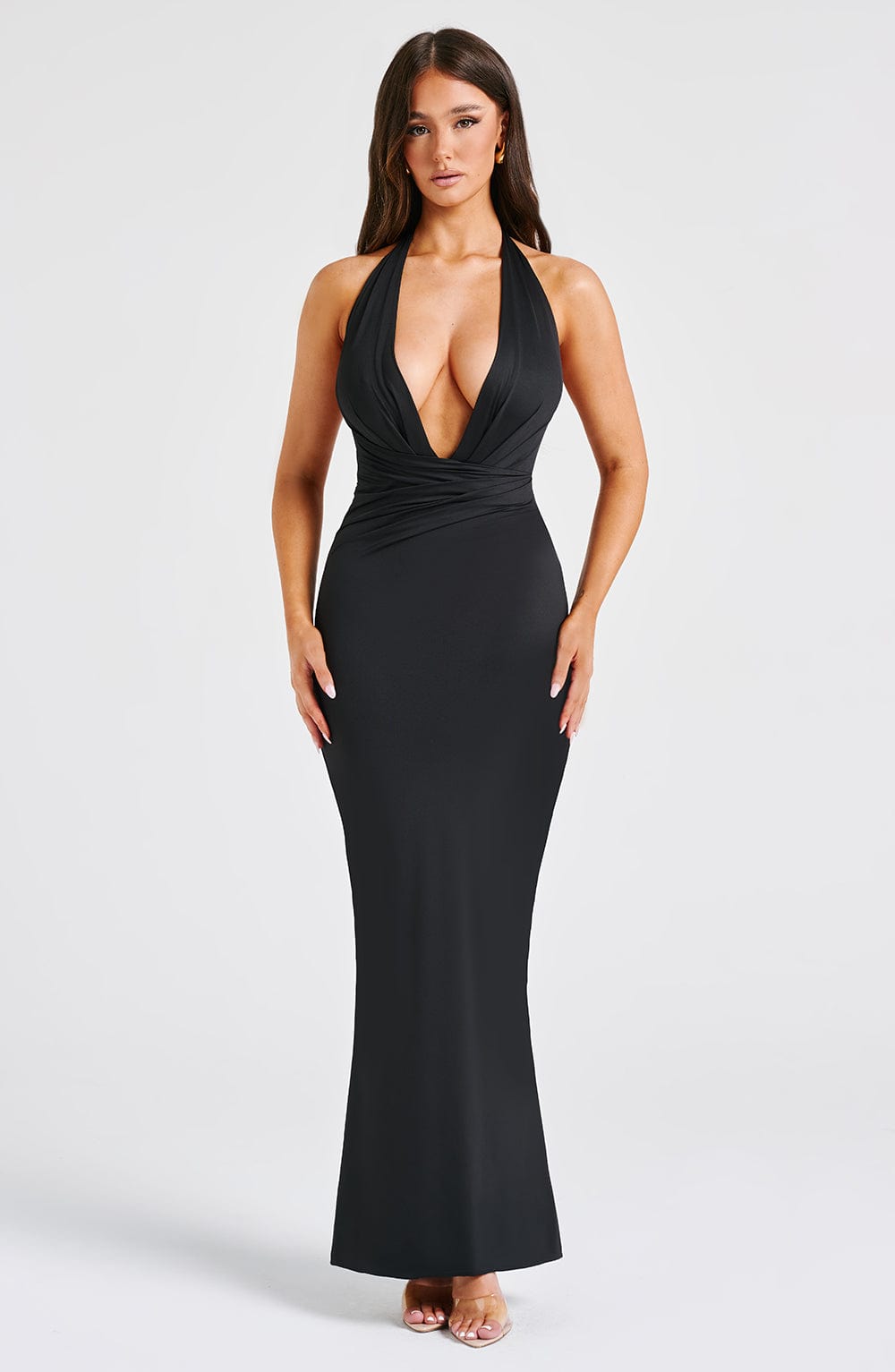 Evangeline Maxi Dress - Black - Cinderella