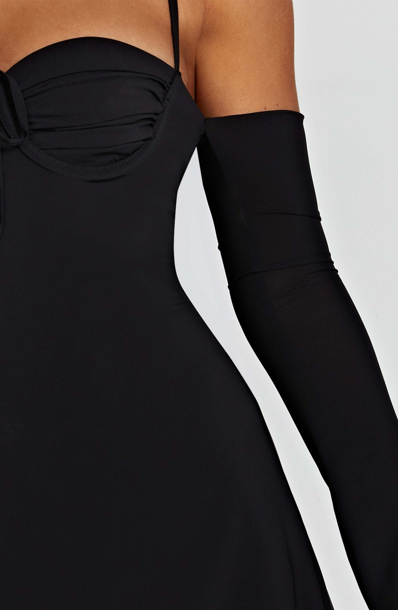 Fiona Mini Dress - Black - Cinderella