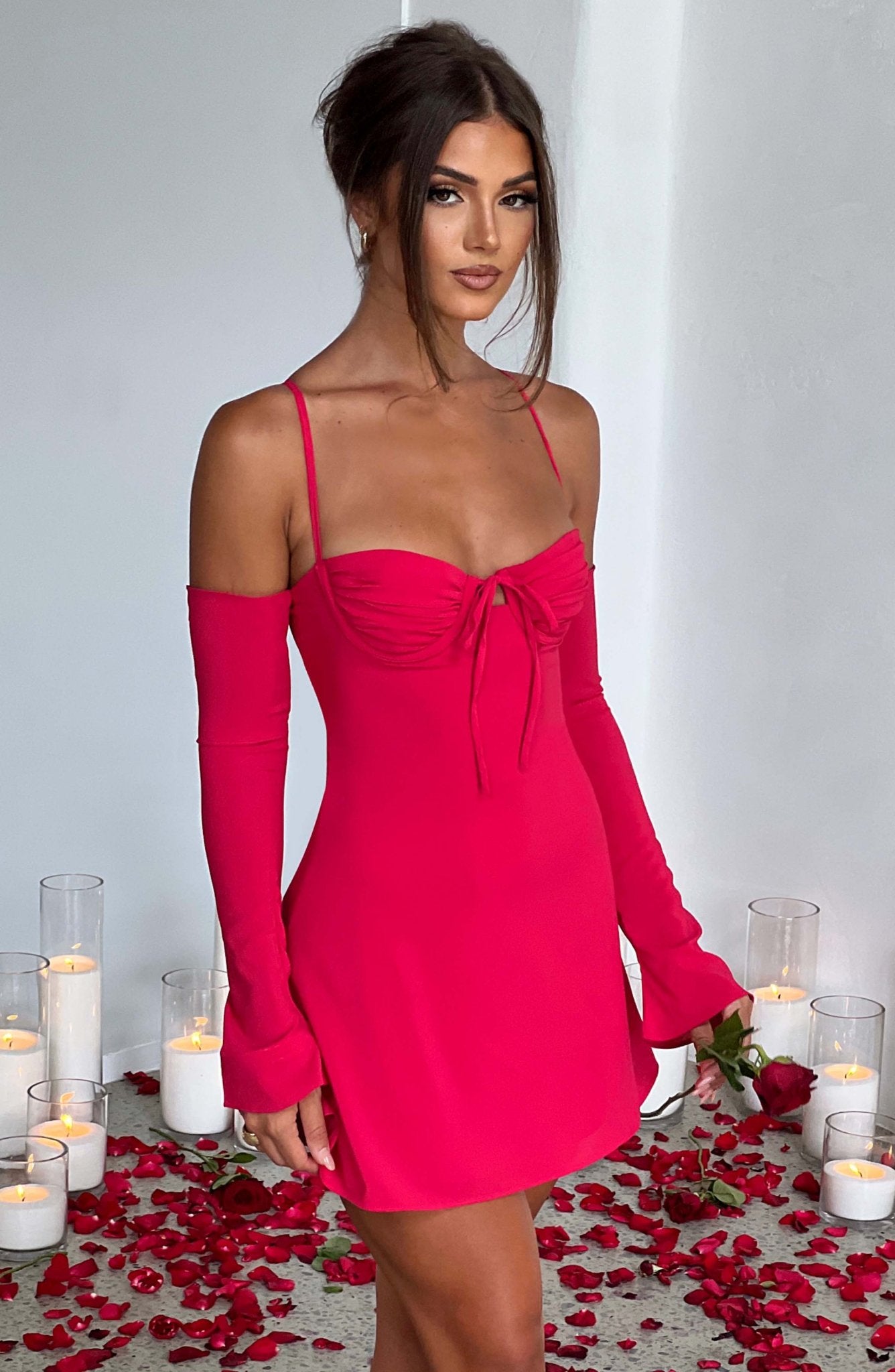 Fiona Mini Dress - Pink - Cinderella
