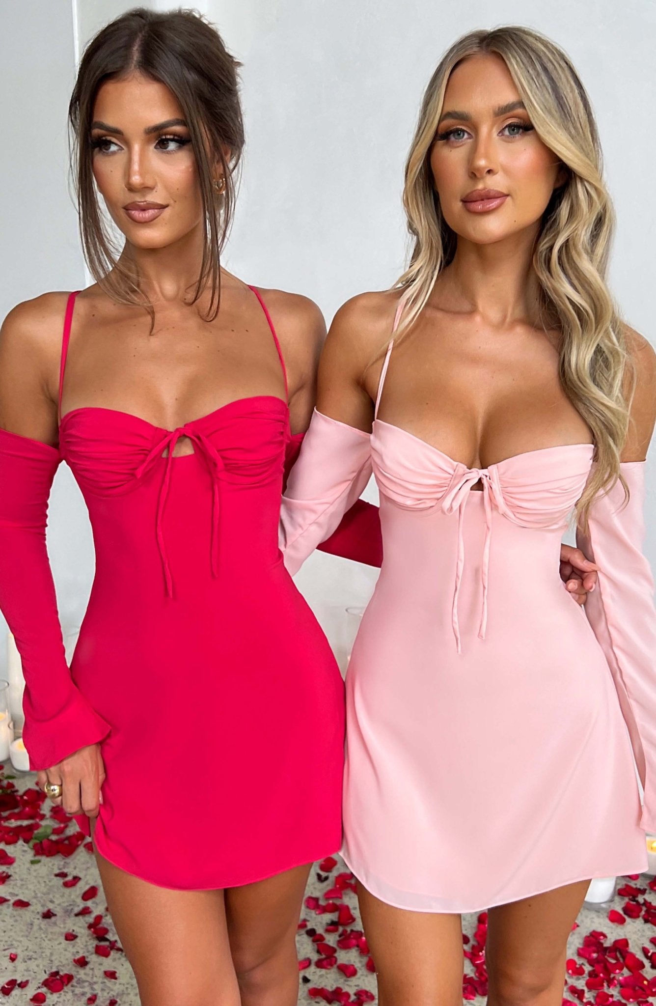 Fiona Mini Dress - Pink - Cinderella