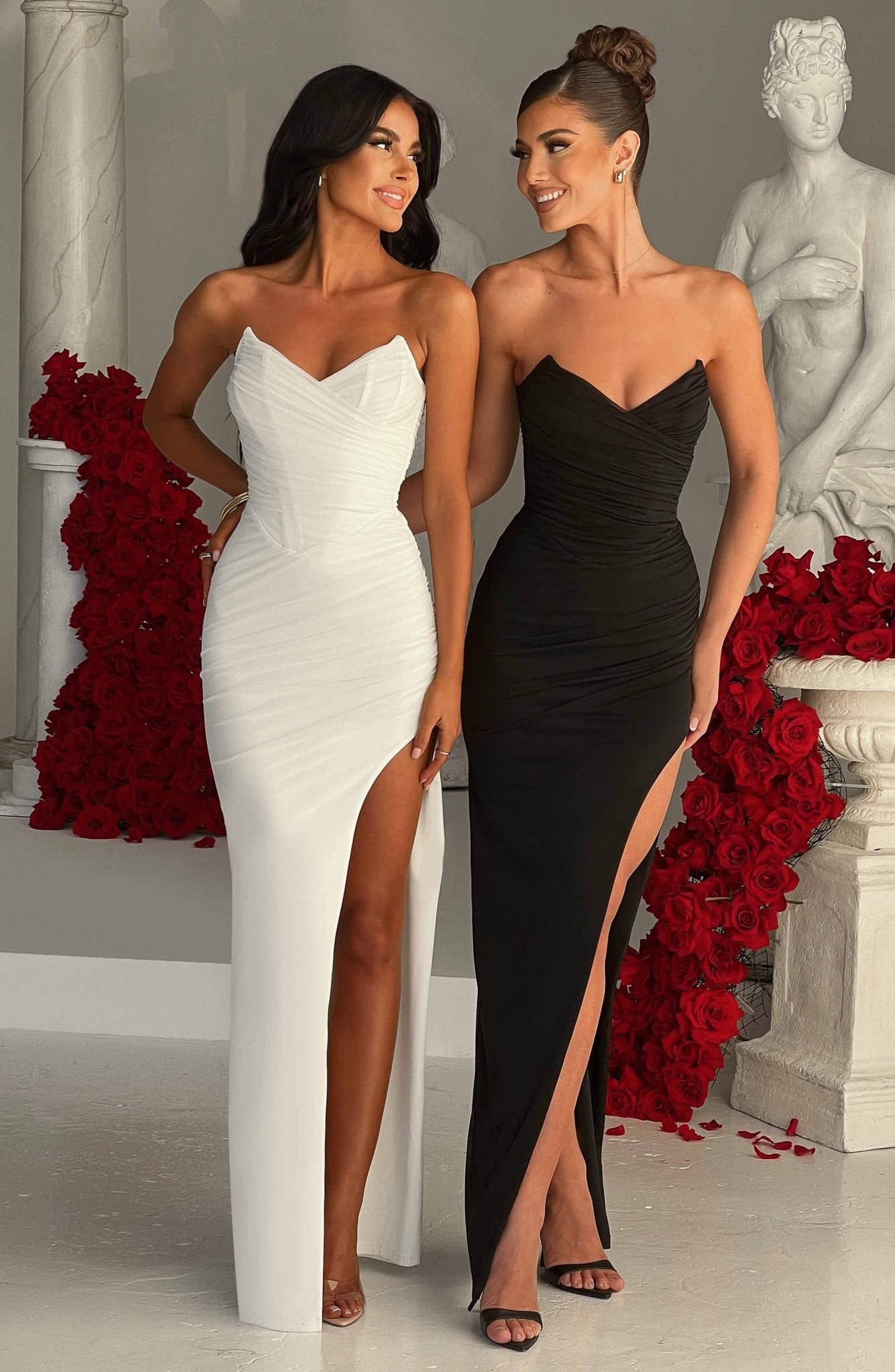 Giuliana Maxi Dress - Ivory - Cinderella