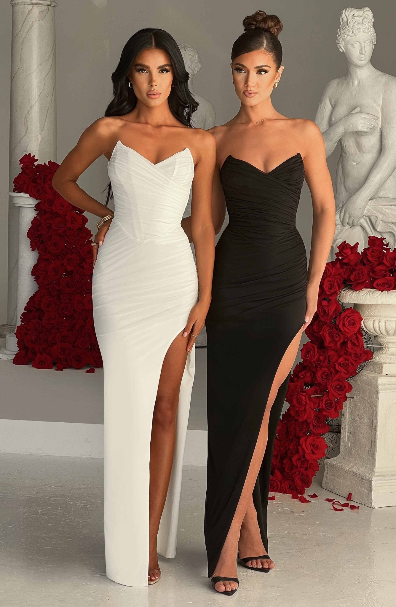 Giuliana Maxi Dress - Ivory - Cinderella