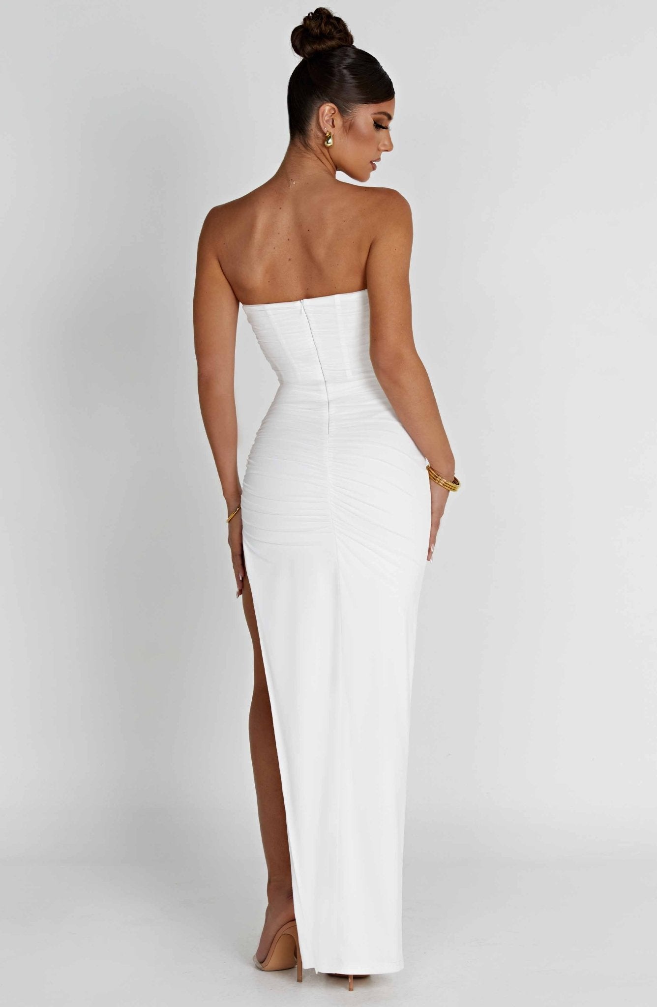 Giuliana Maxi Dress - Ivory - Cinderella