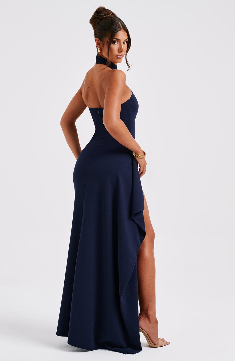 Isabella Maxi Dress - Navy - Cinderella