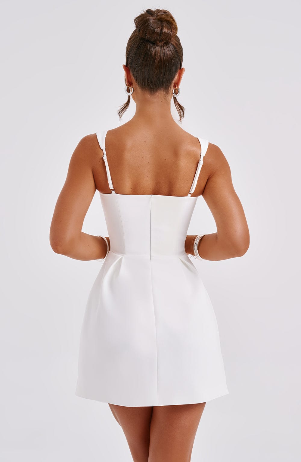 Janiyah Mini Dress - Ivory - Cinderella