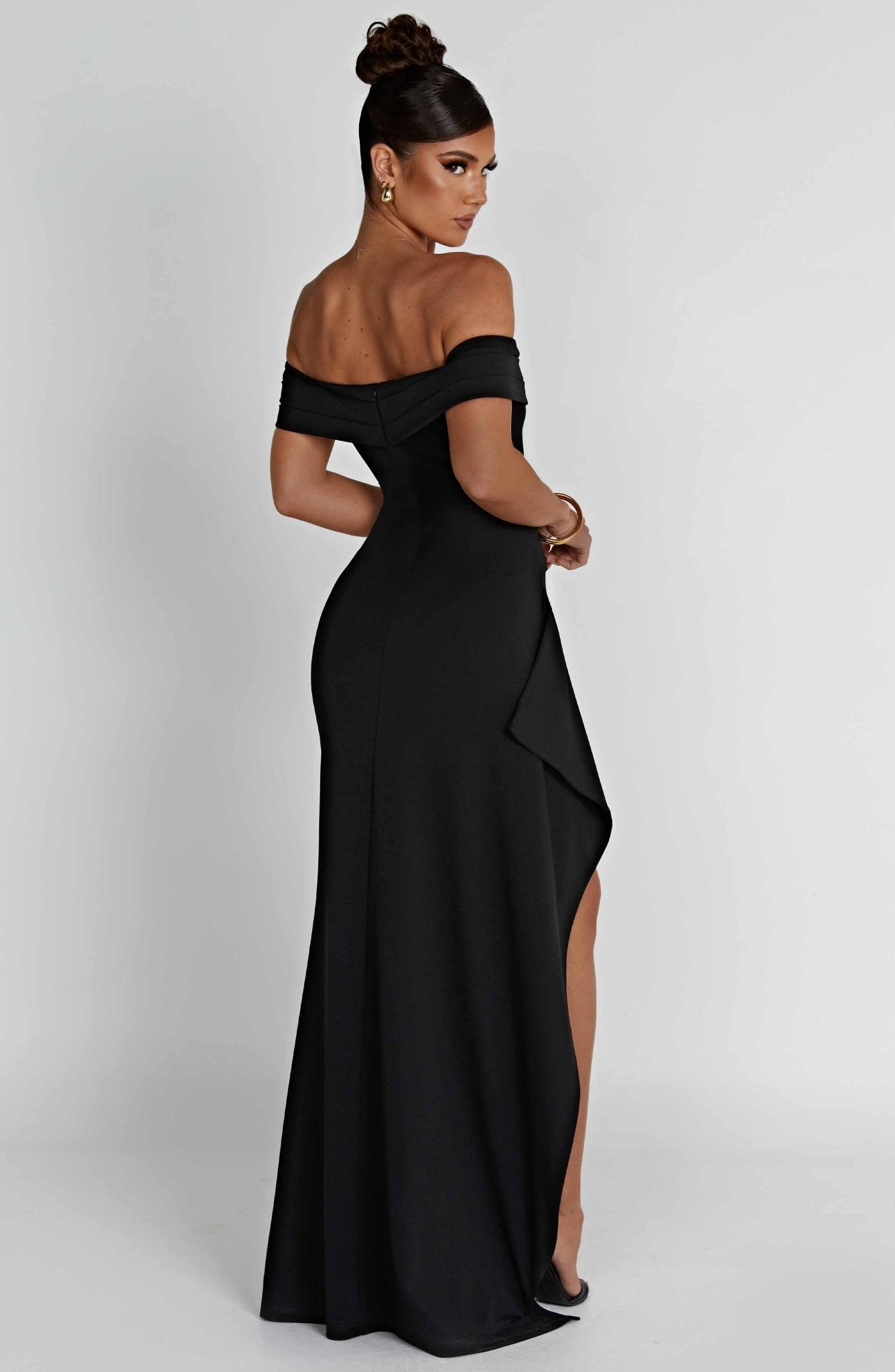 Josephine Maxi Dress - Black - Cinderella