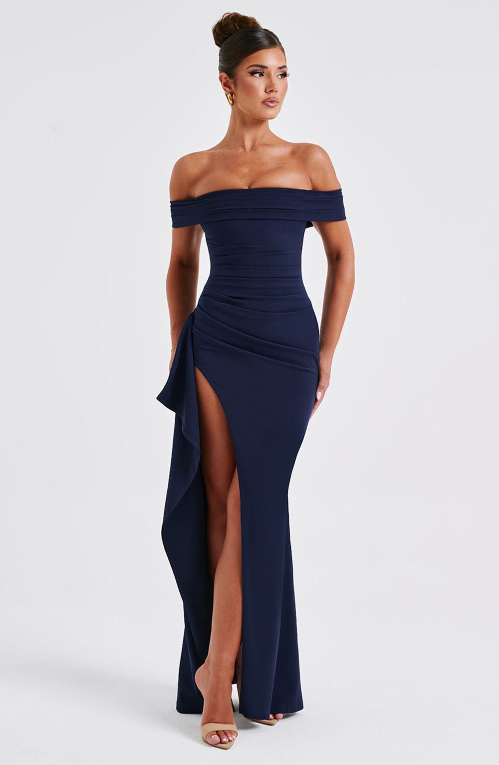 Josephine Maxi Dress - Navy - Cinderella