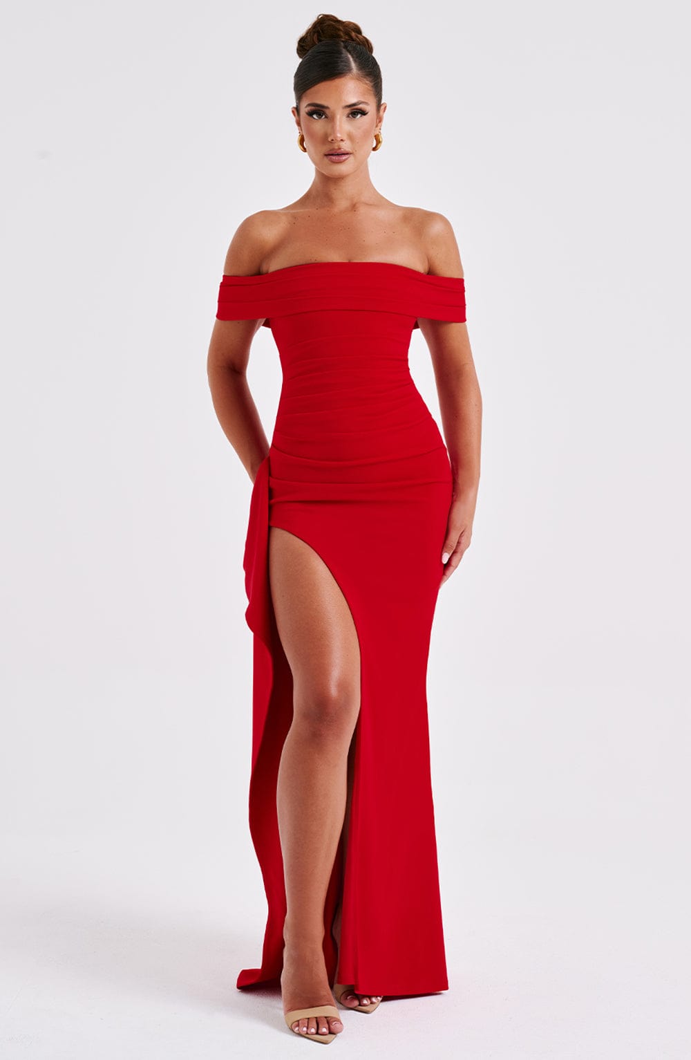 Josephine Maxi Dress - Red - Cinderella