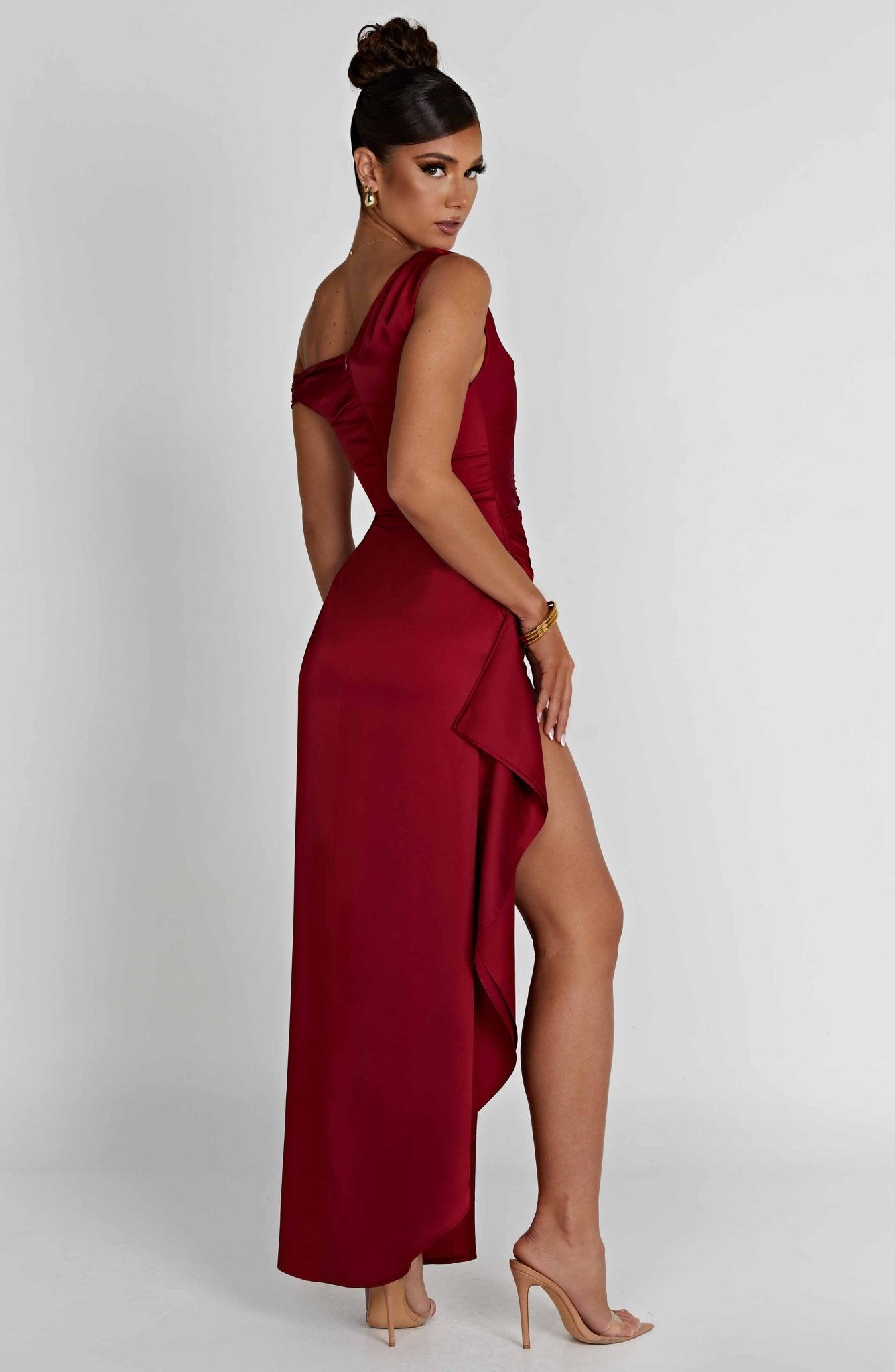 Juliette Maxi Dress - Wine - Cinderella