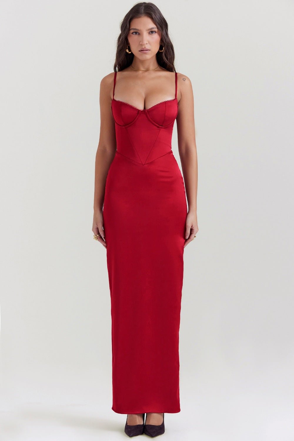 Juliette Satin Corset Dress - Cinderella