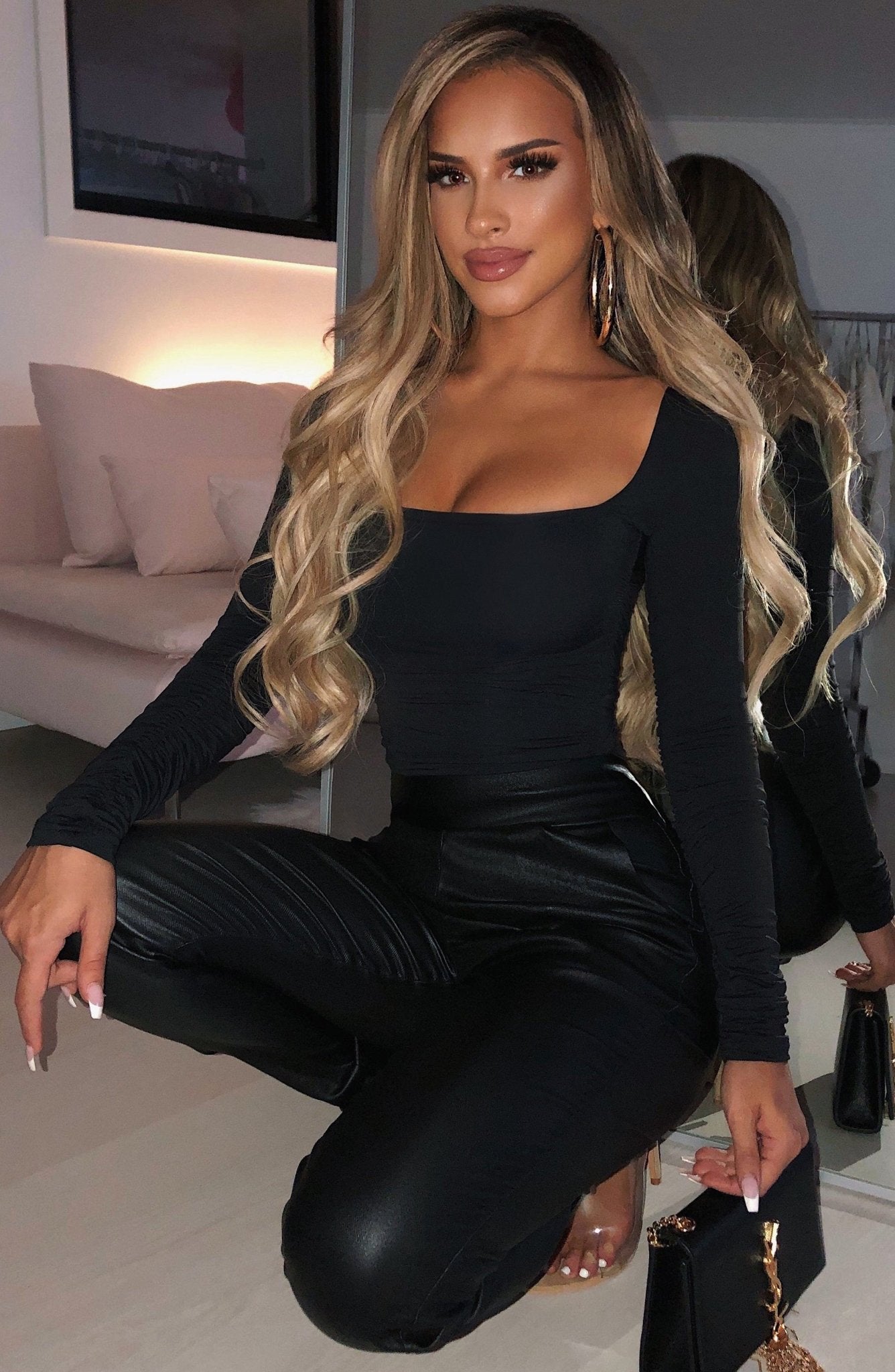 Kaia Bodysuit - Black - Cinderella