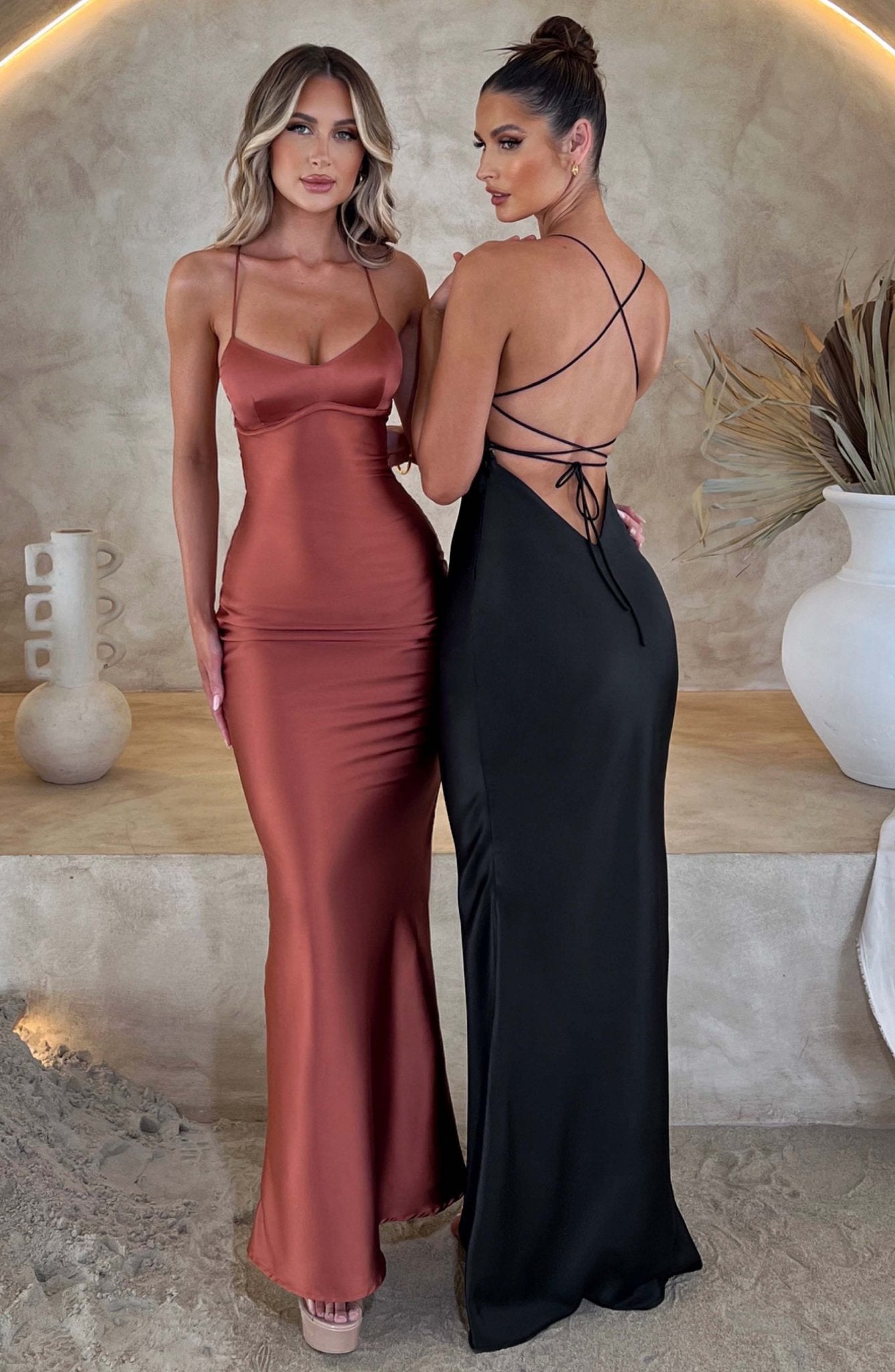 Layla Maxi Dress - Black - Cinderella