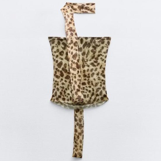 Leopard Print Bandeau - Cinderella