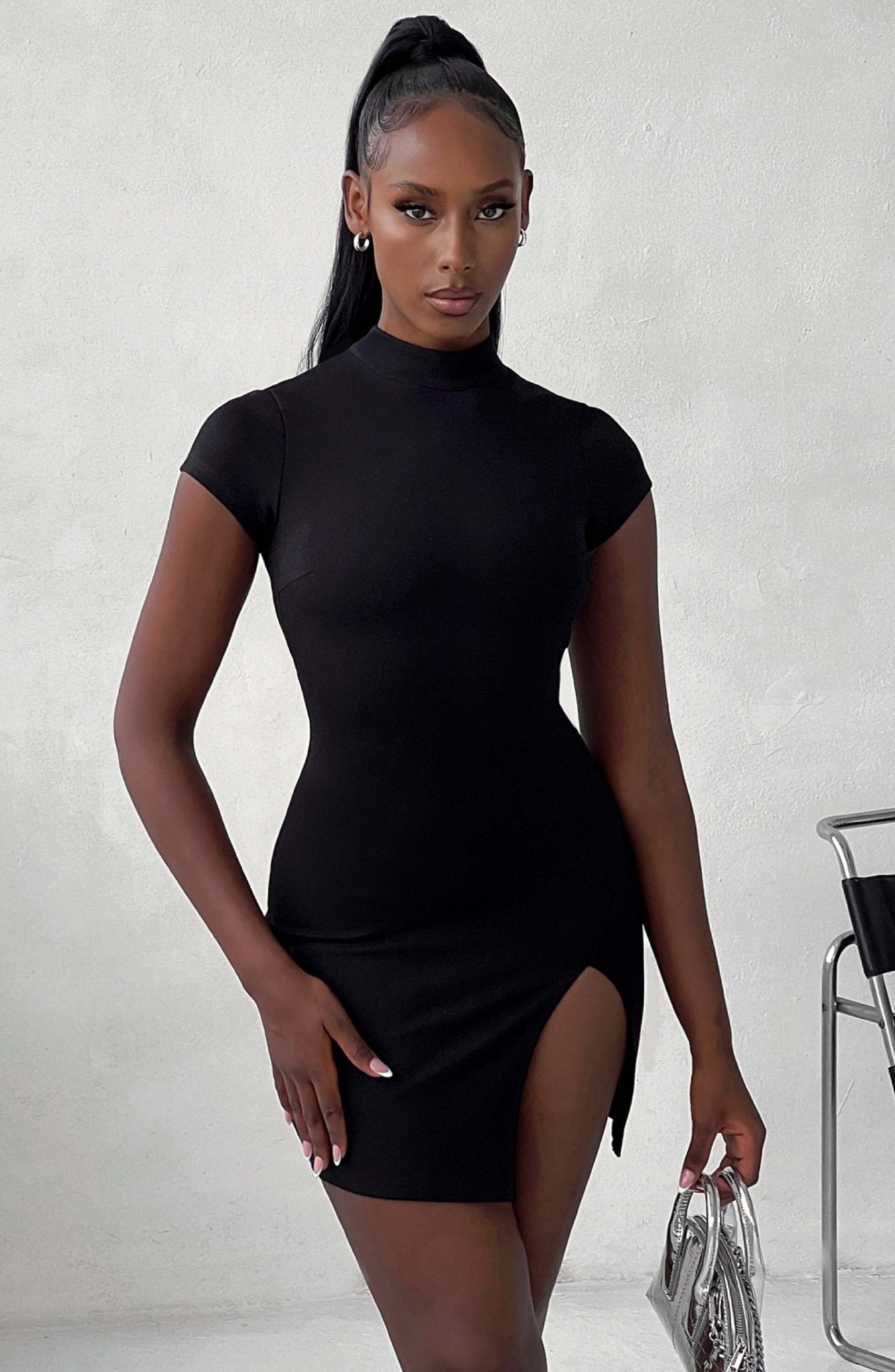 Mila Mini Dress - Black - Cinderella