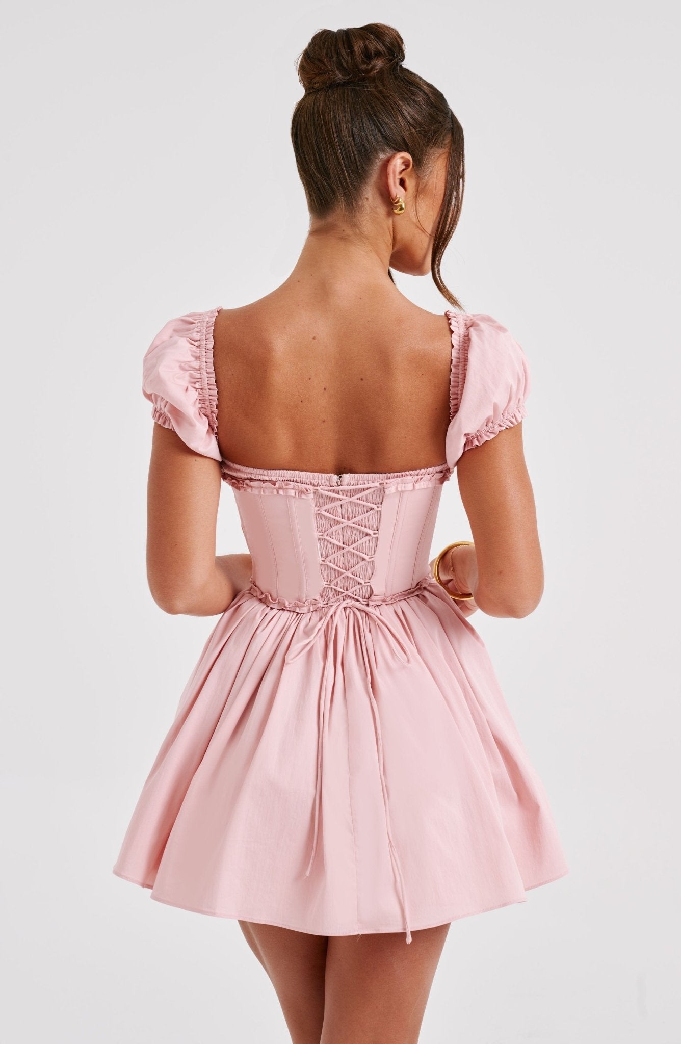 Phoebe Mini Dress - Blush - Cinderella