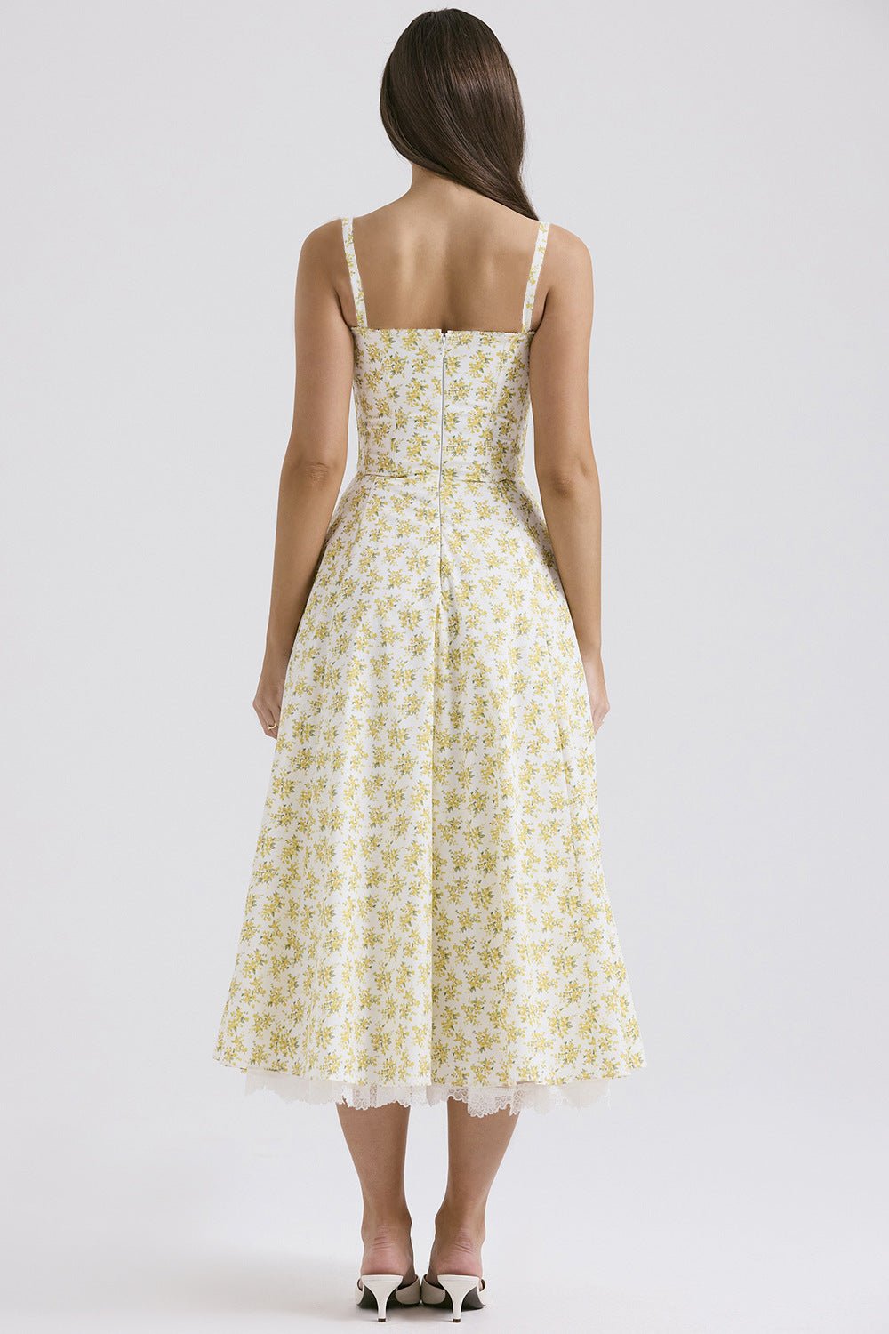 Rosalia Maxi Sundress - Floral Print - Cinderella