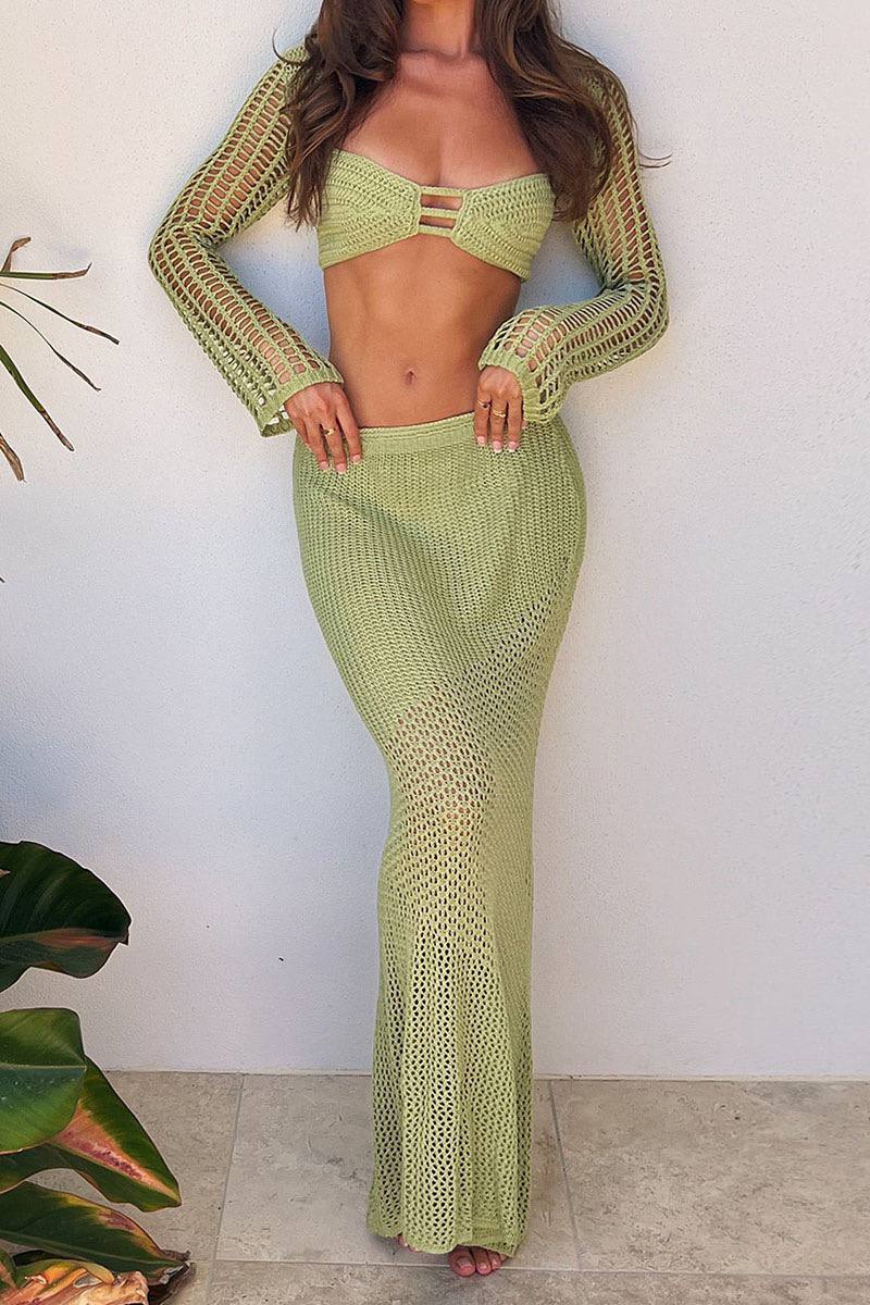Sandswept Knit Tie - Front Set - Cinderella