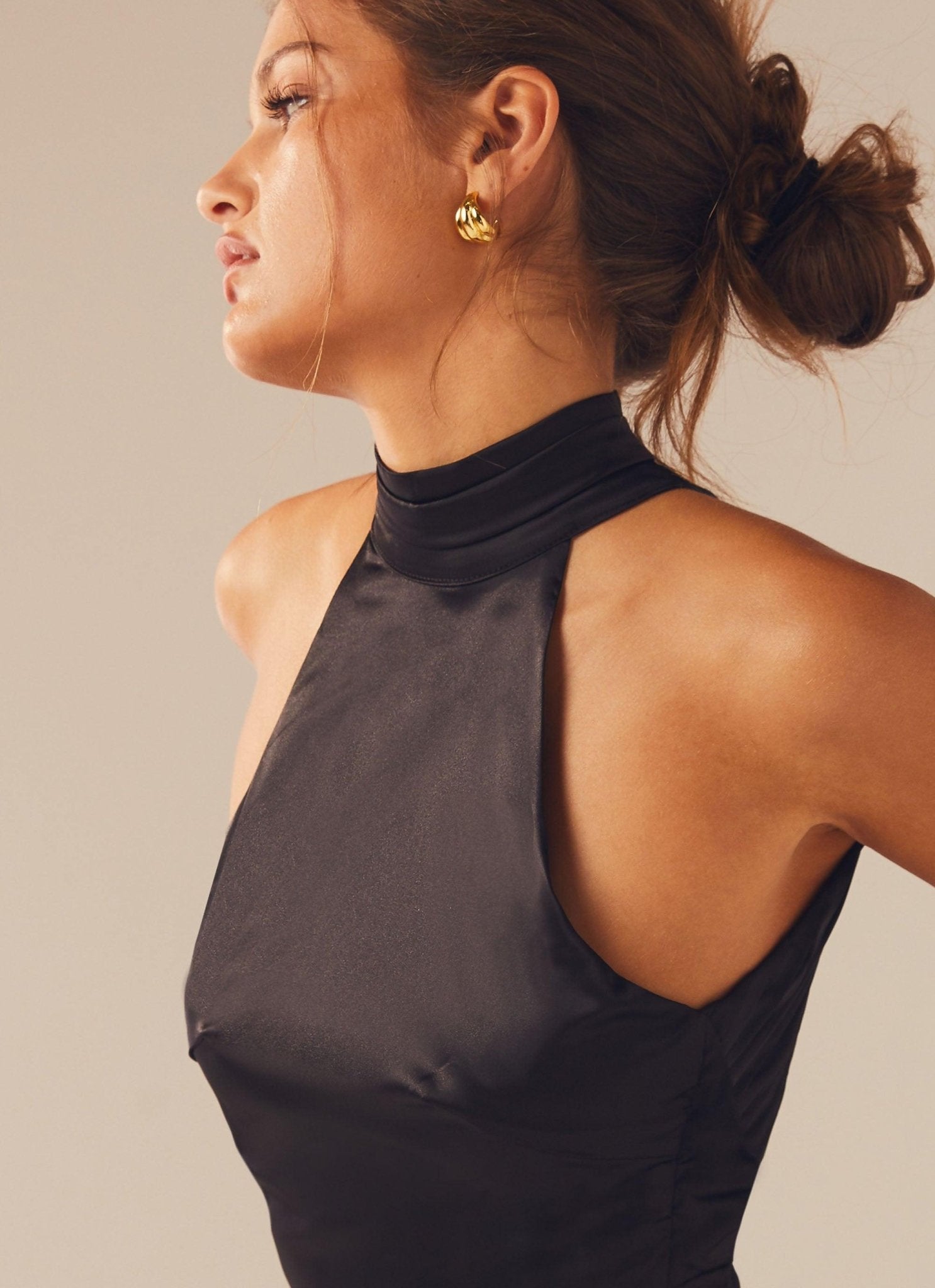 Sitting Pretty Mini Dress - Onyx - Cinderella