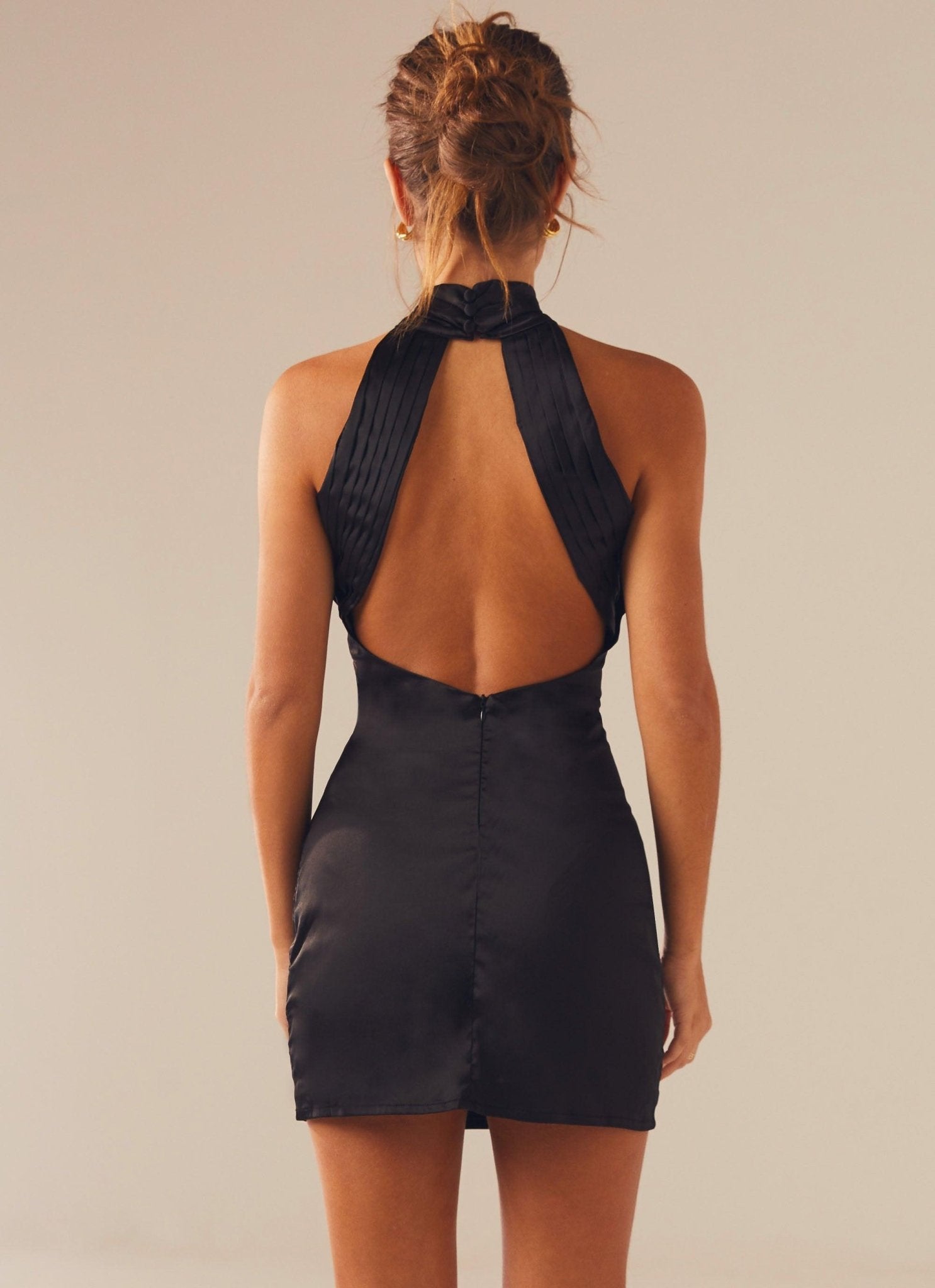 Sitting Pretty Mini Dress - Onyx - Cinderella