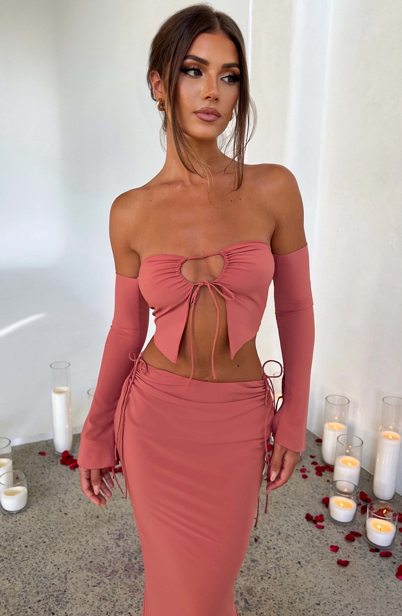 Tana Maxi Skirt - Rose Pink - Cinderella