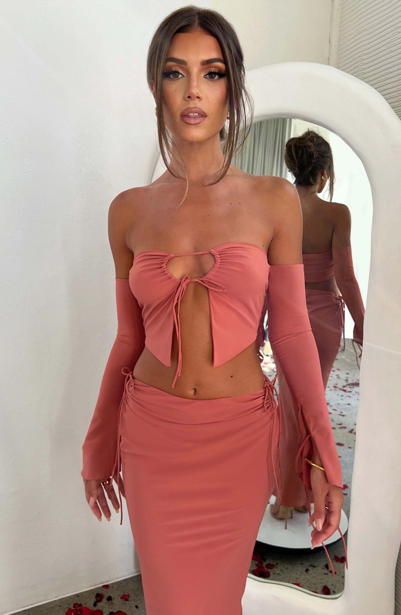 Tana Maxi Skirt - Rose Pink - Cinderella
