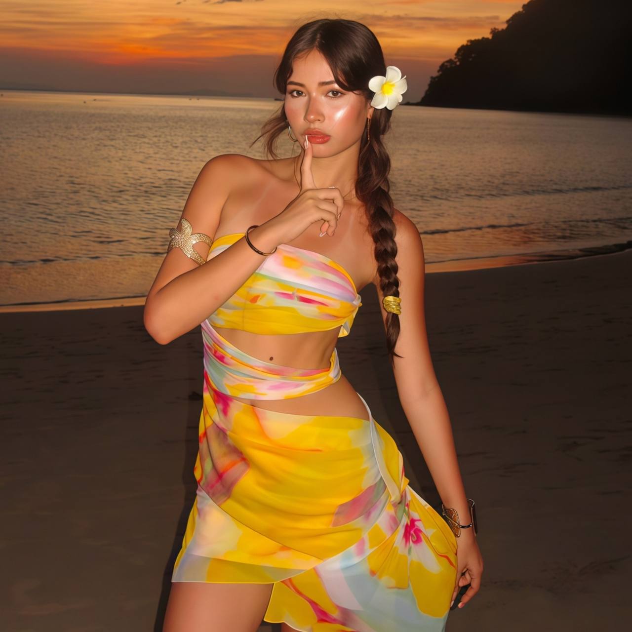 Tideglow Off - Shoulder Bodycon Dress - Cinderella