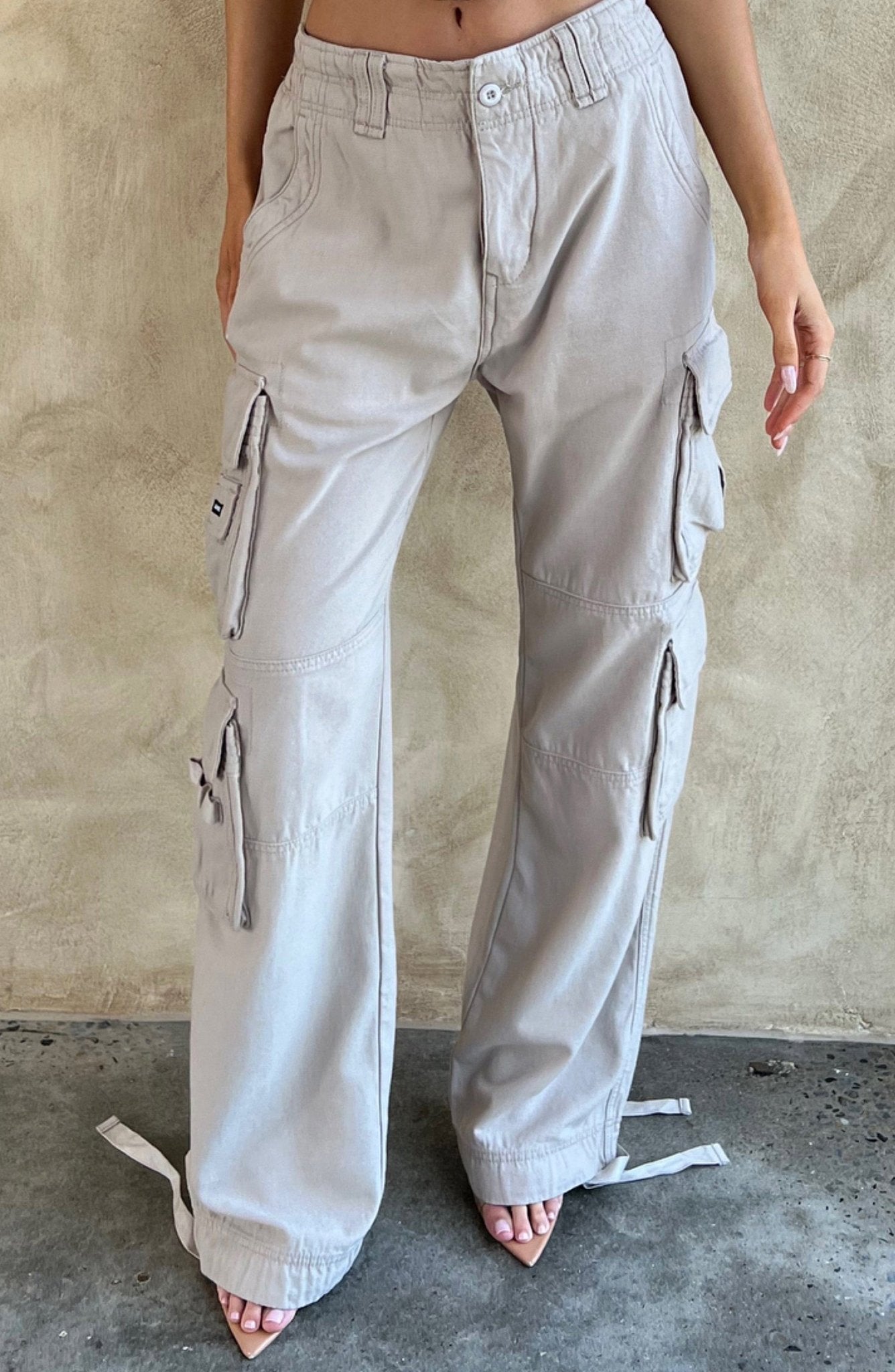 Tinashe Cargo Pants - Light Grey - Cinderella