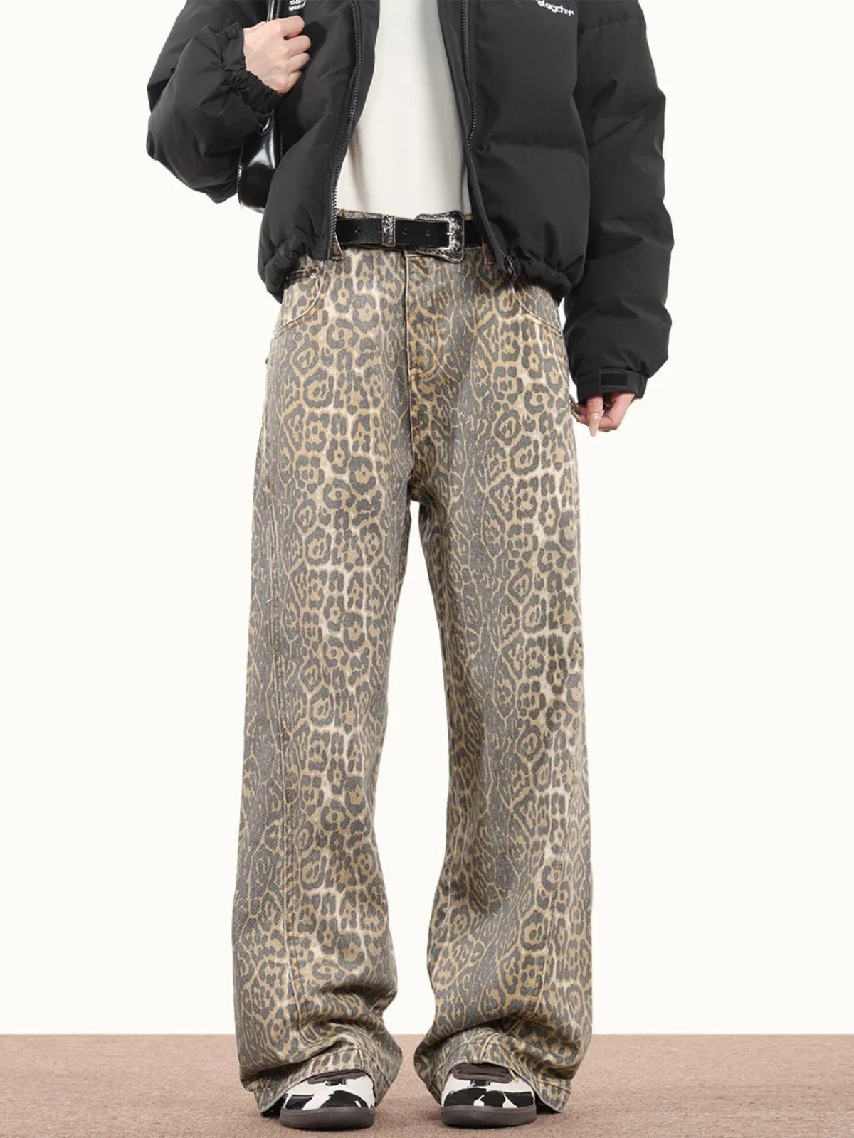 Vintage Century Leopard Print Jeans - Cinderella