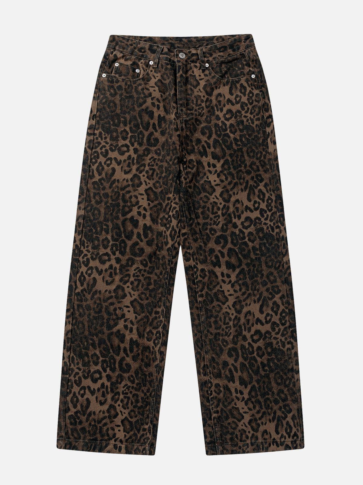 Vintage Century Leopard Print Jeans - Cinderella