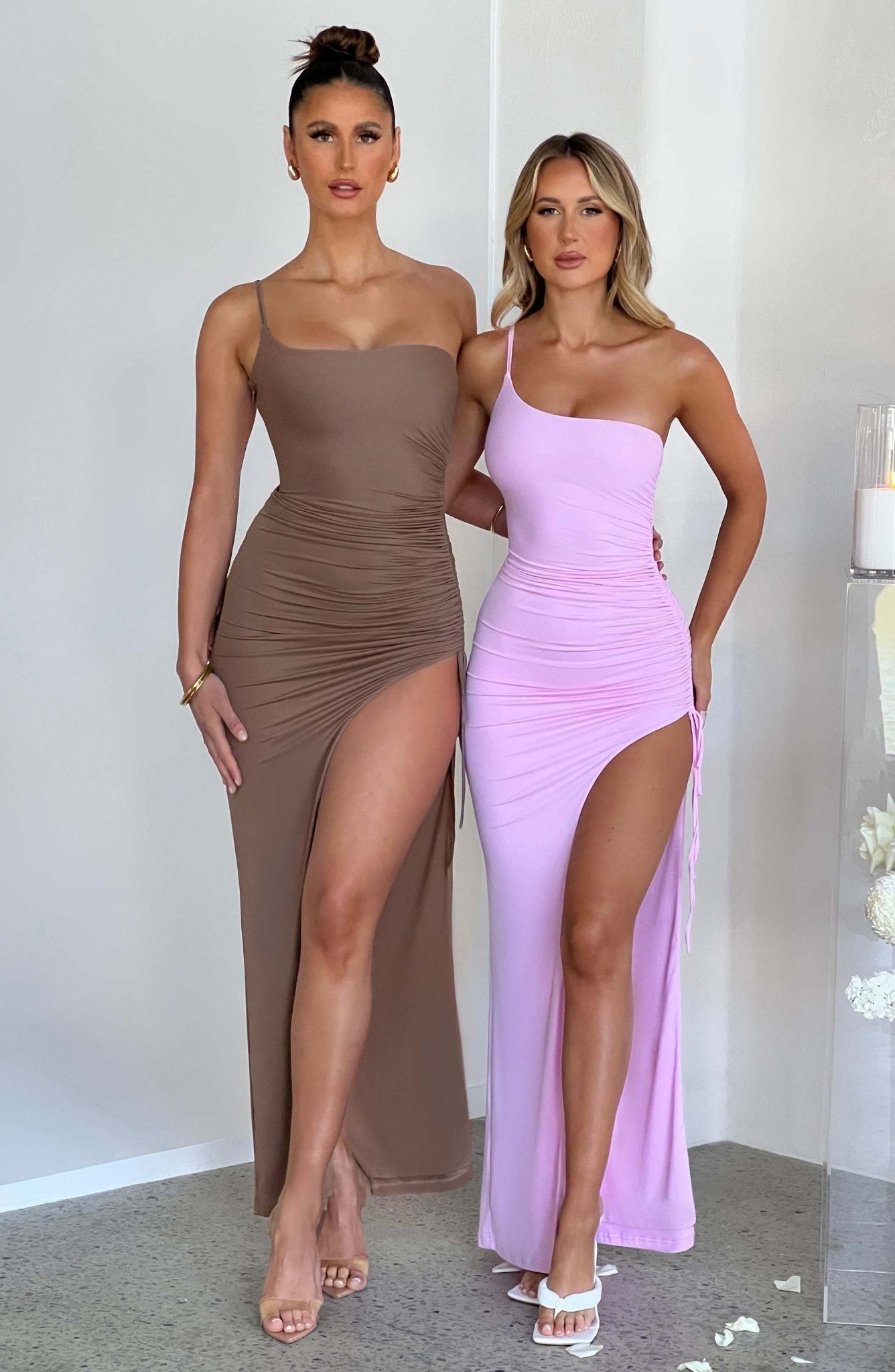 Zahara Maxi Dress - Chocolate - Cinderella