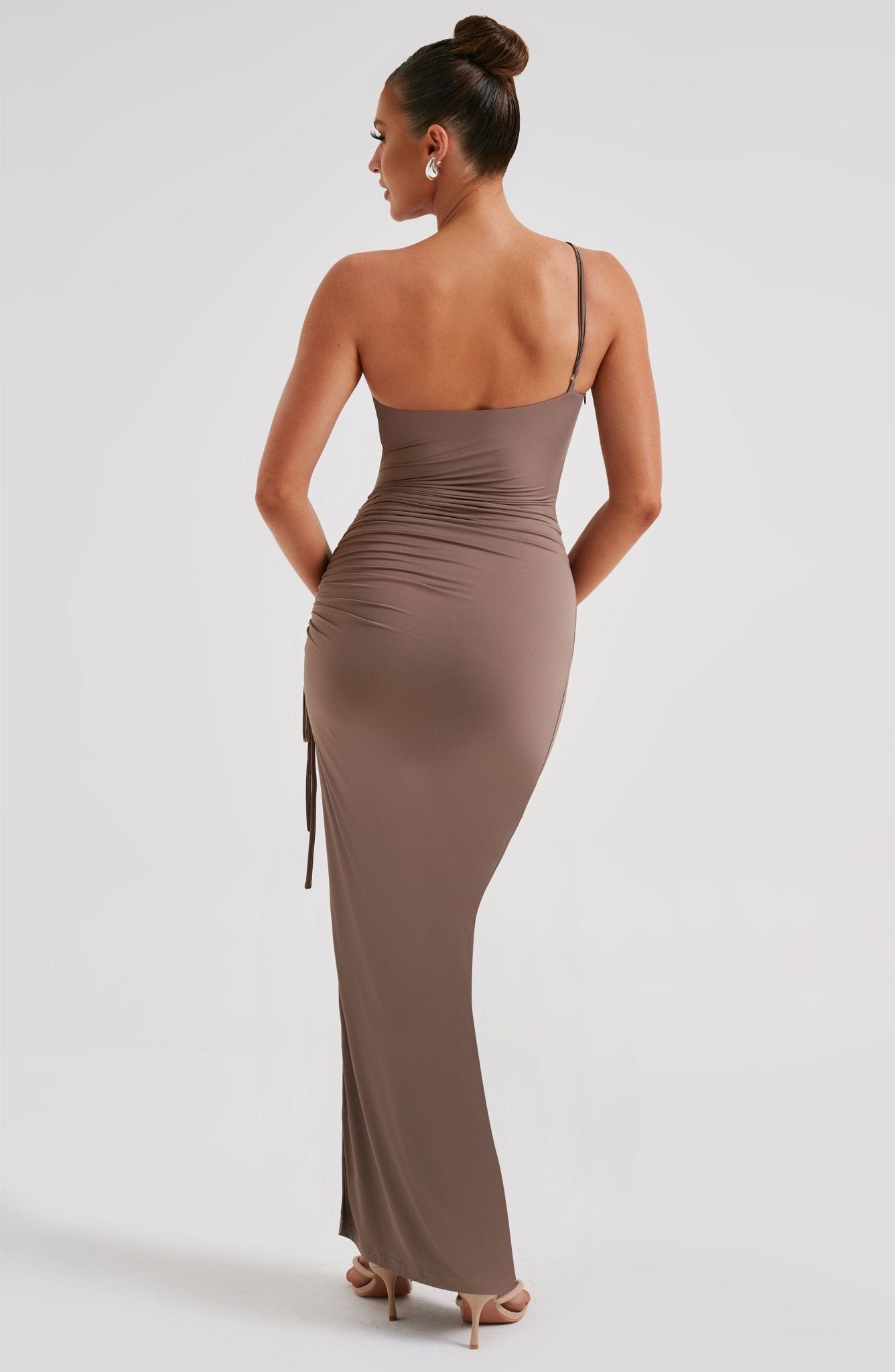 Zahara Maxi Dress - Chocolate - Cinderella