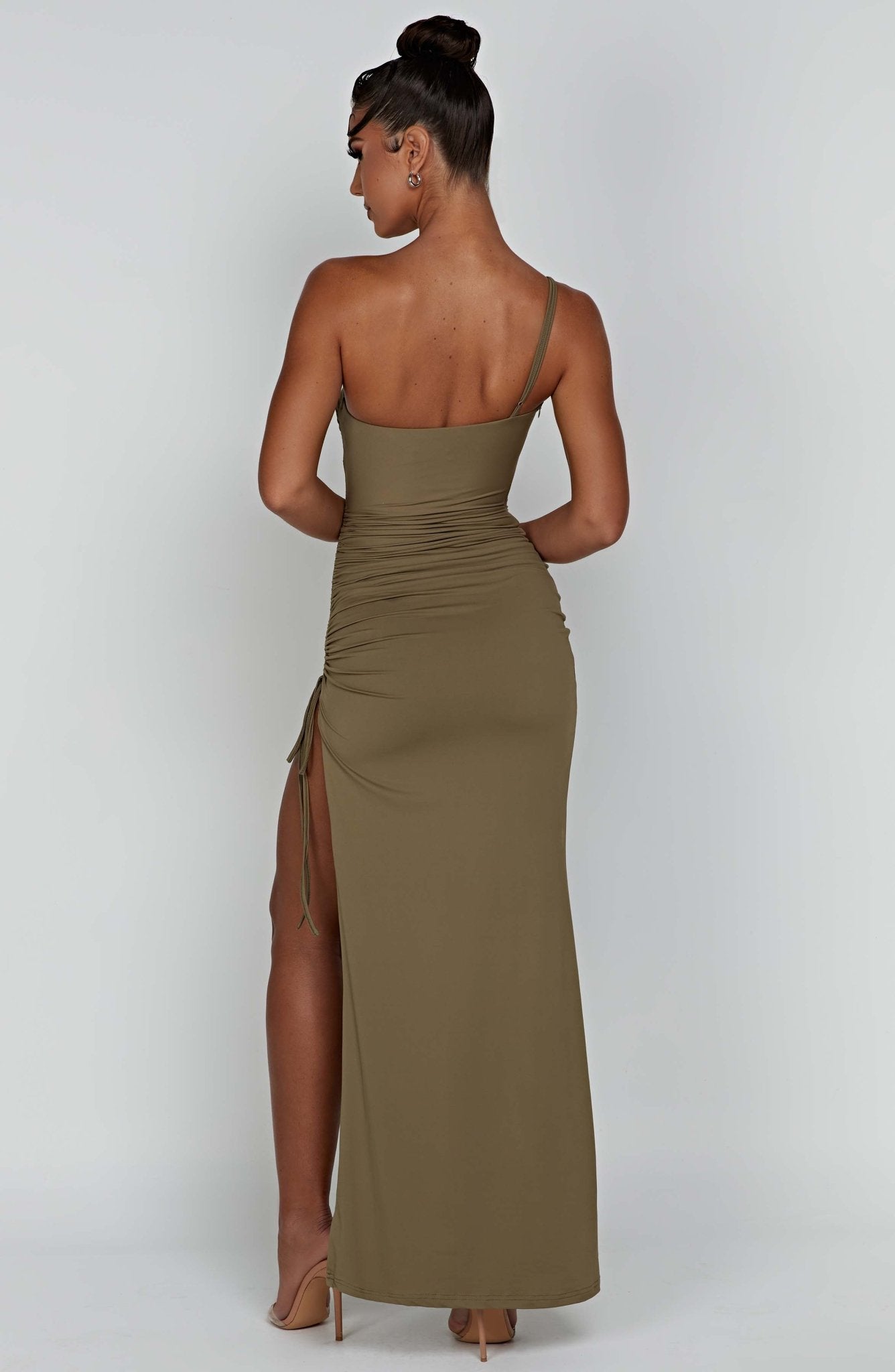Zahara Maxi Dress - Khaki - Cinderella