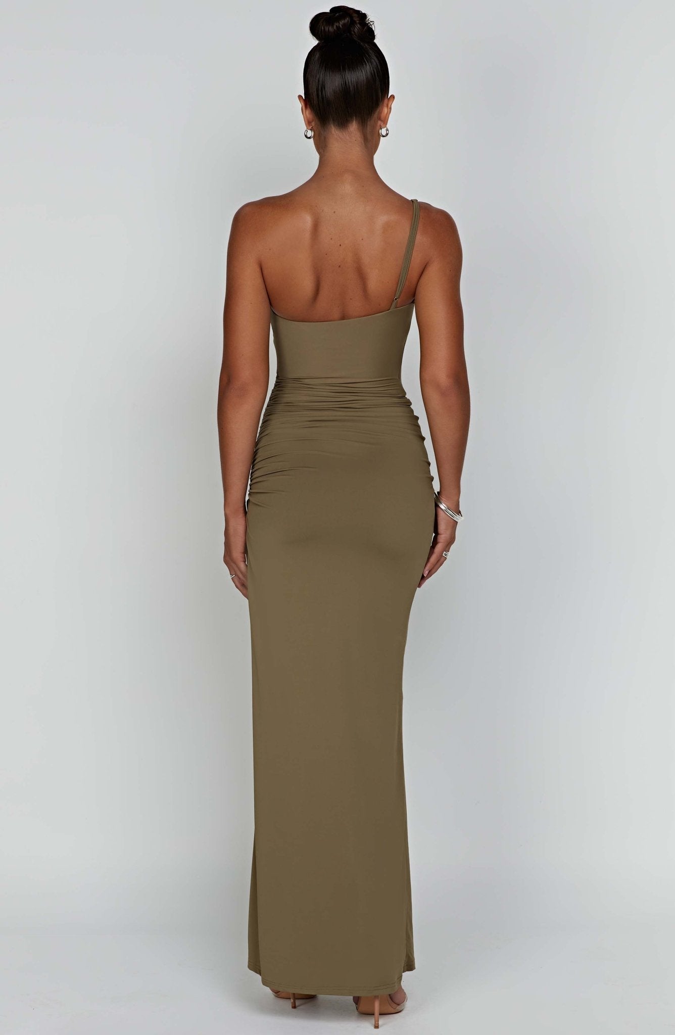 Zahara Maxi Dress - Khaki - Cinderella