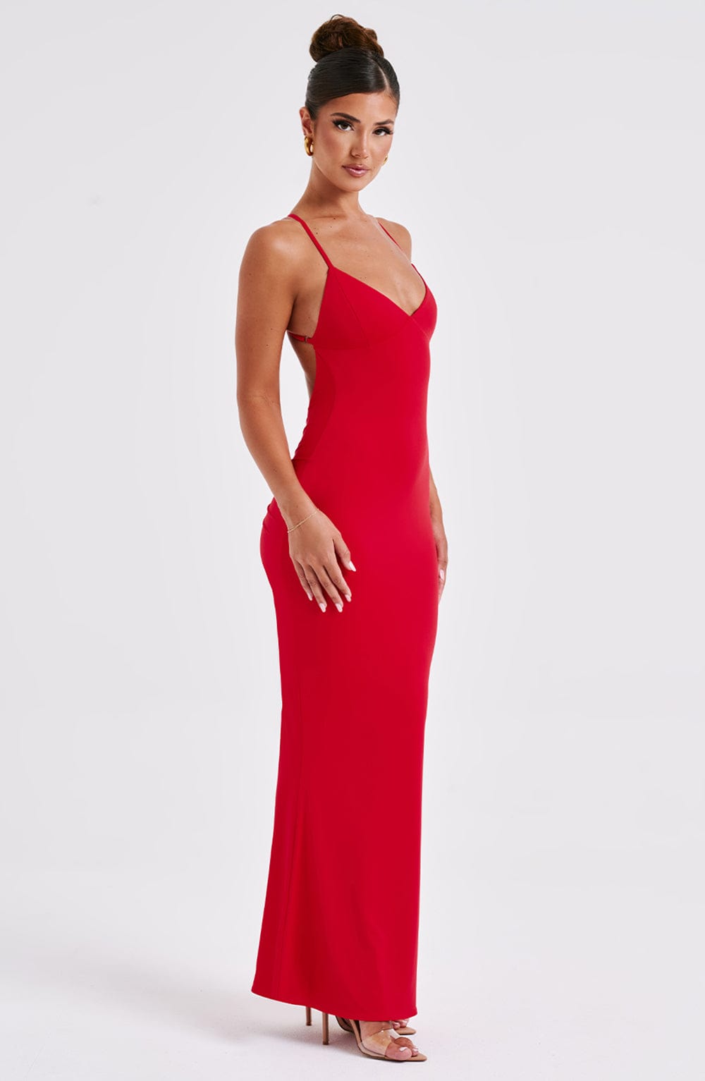 Zara Maxi Dress - Red - Cinderella
