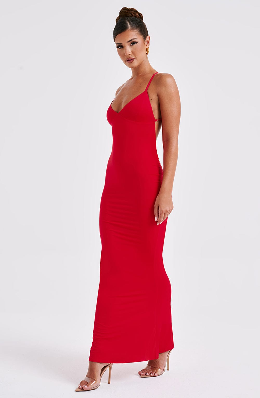 Zara Maxi Dress - Red - Cinderella